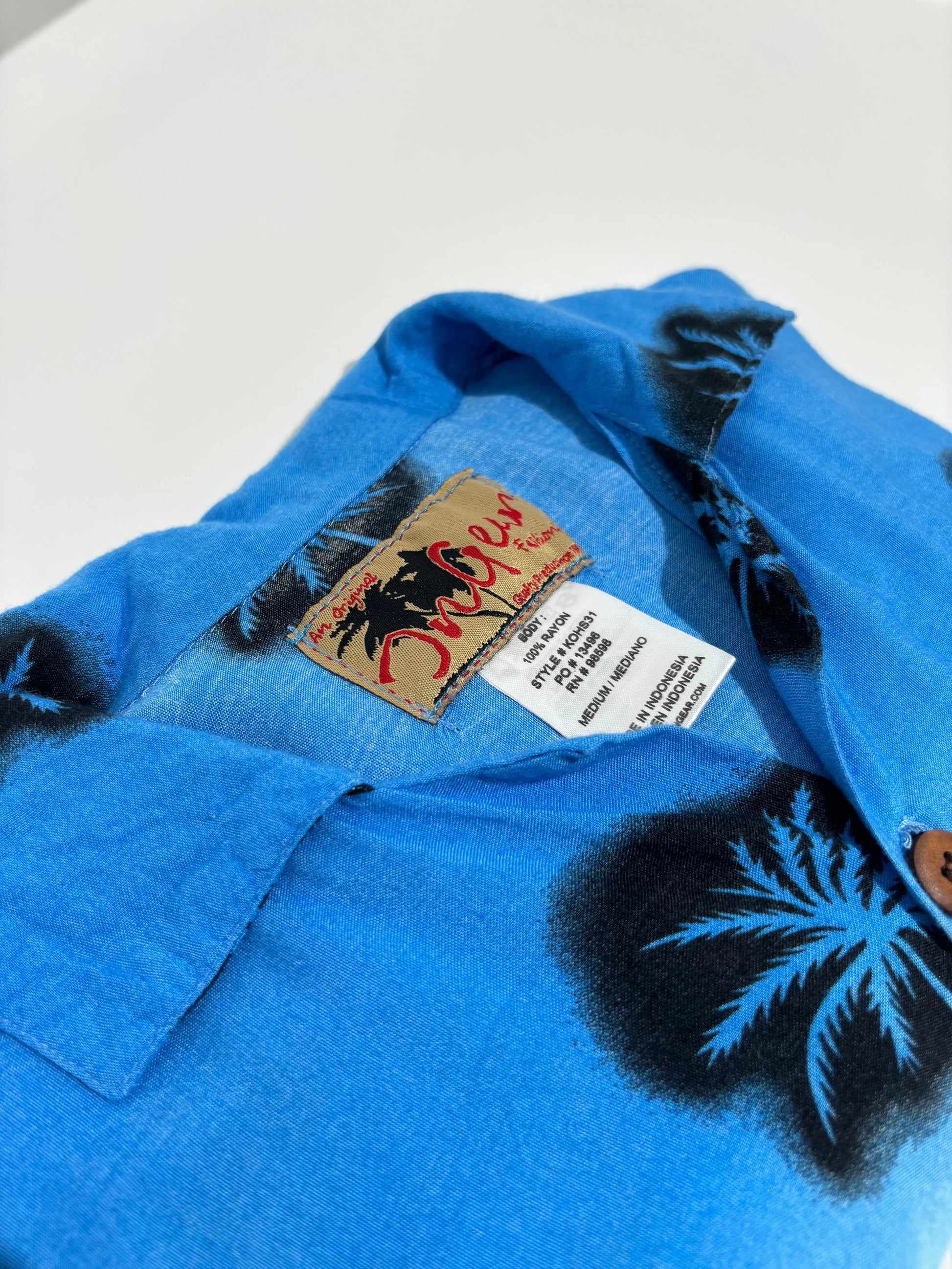 Sunset Palms 90s Hawaiian Košulja HELM:VNTG