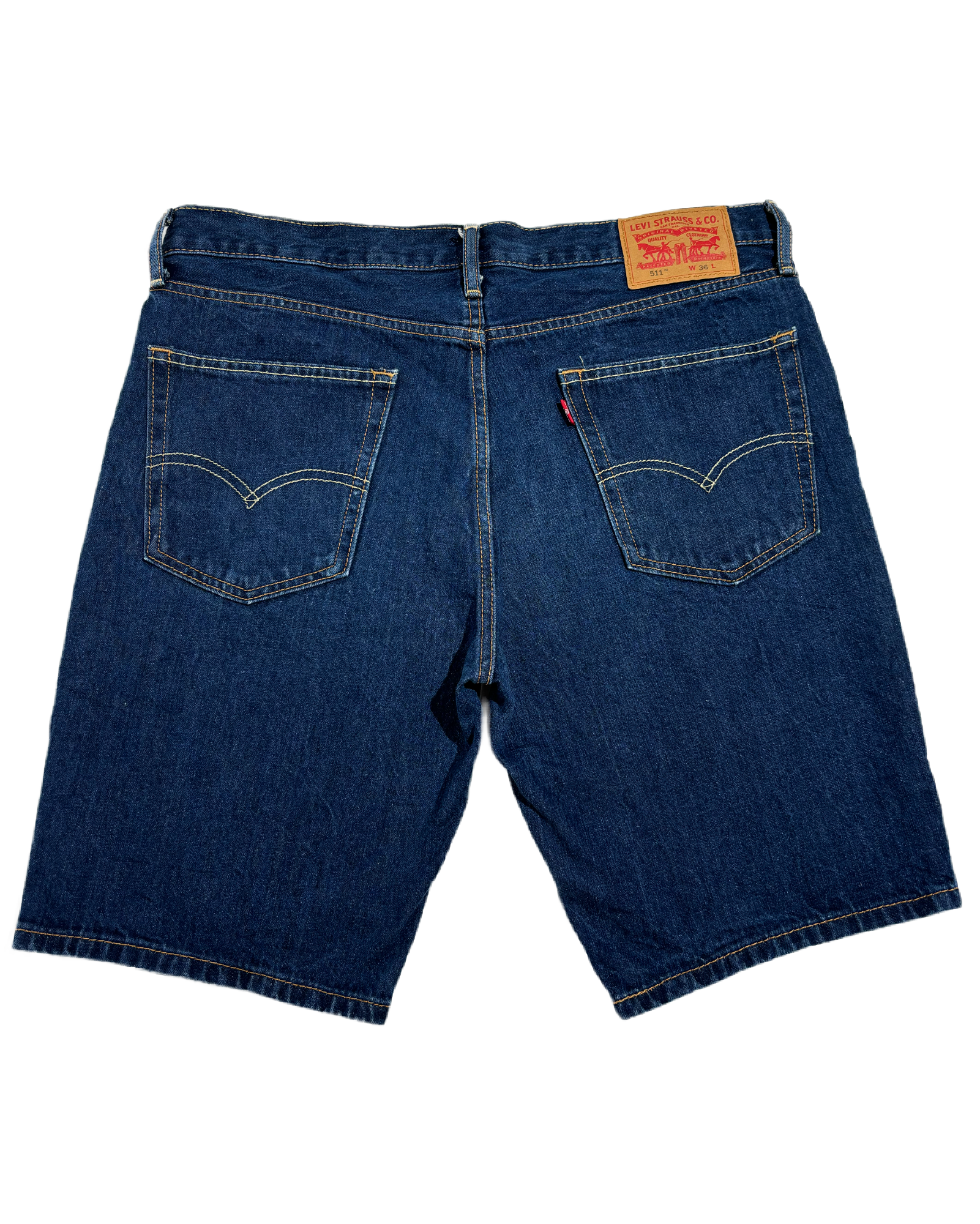 Levi's Classic Dark Blue Denim Bermude Levi's