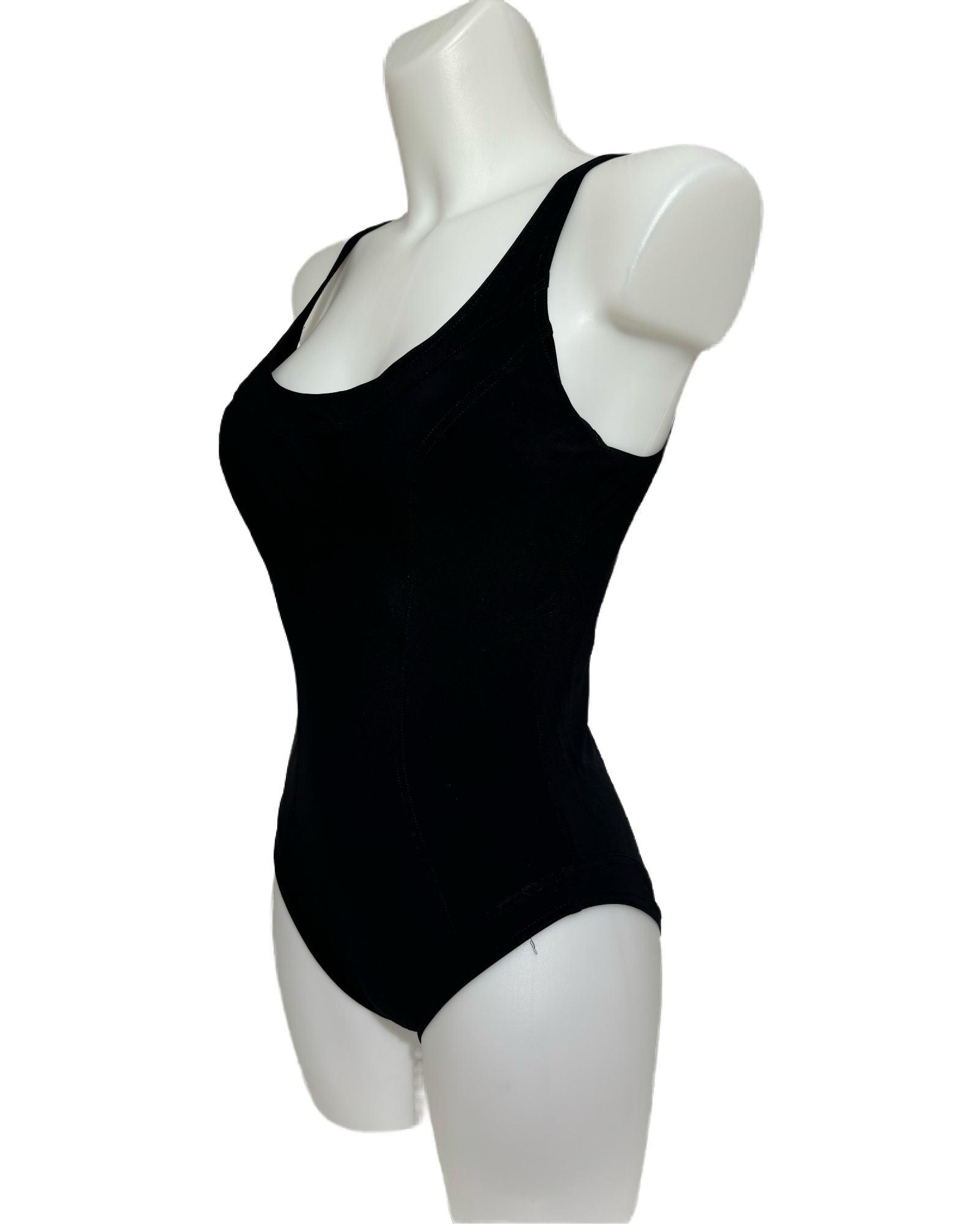 Midnight Elegance 80s Classic Jednodelni Kupaći HELM:VNTG