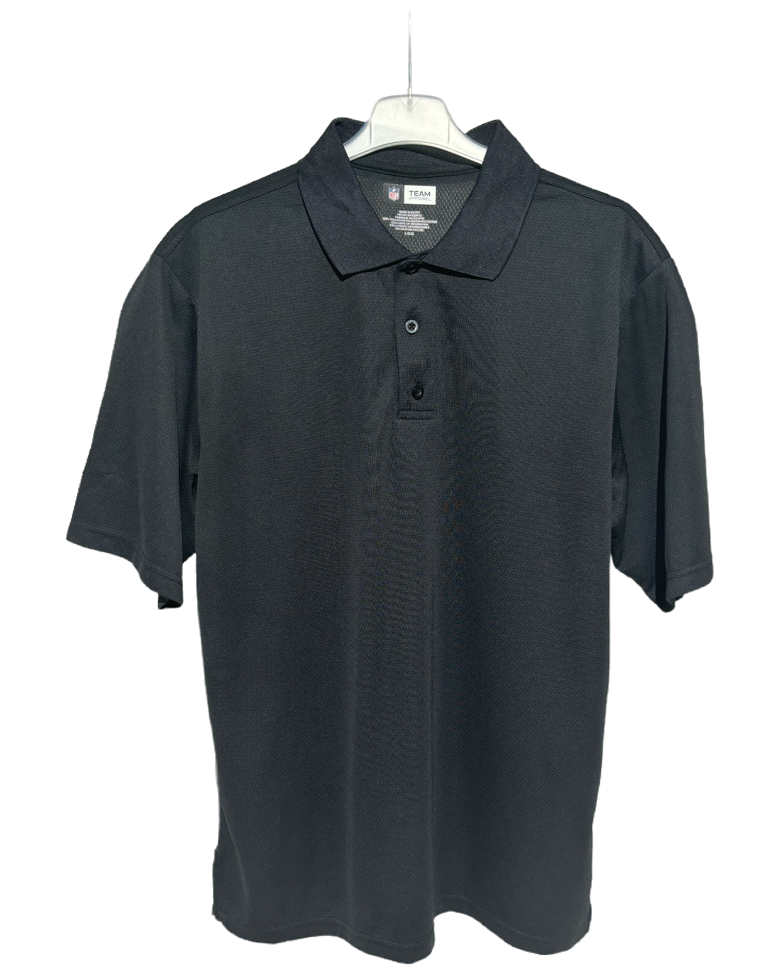 NFL Team Apparel Black Polo Majica NFL