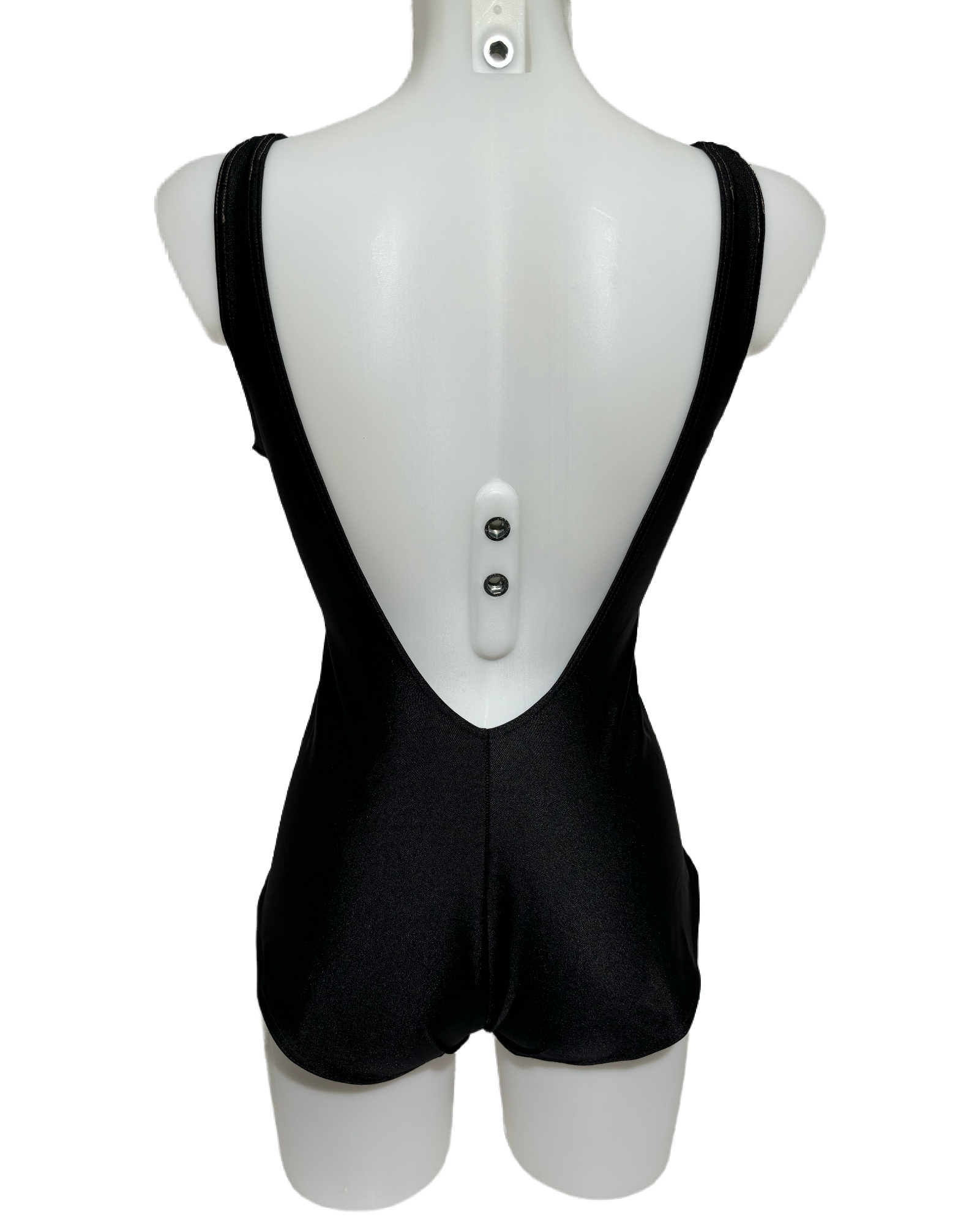 Midnight Elegance 90s Mesh Jednodelni Kupaći HELM:VNTG