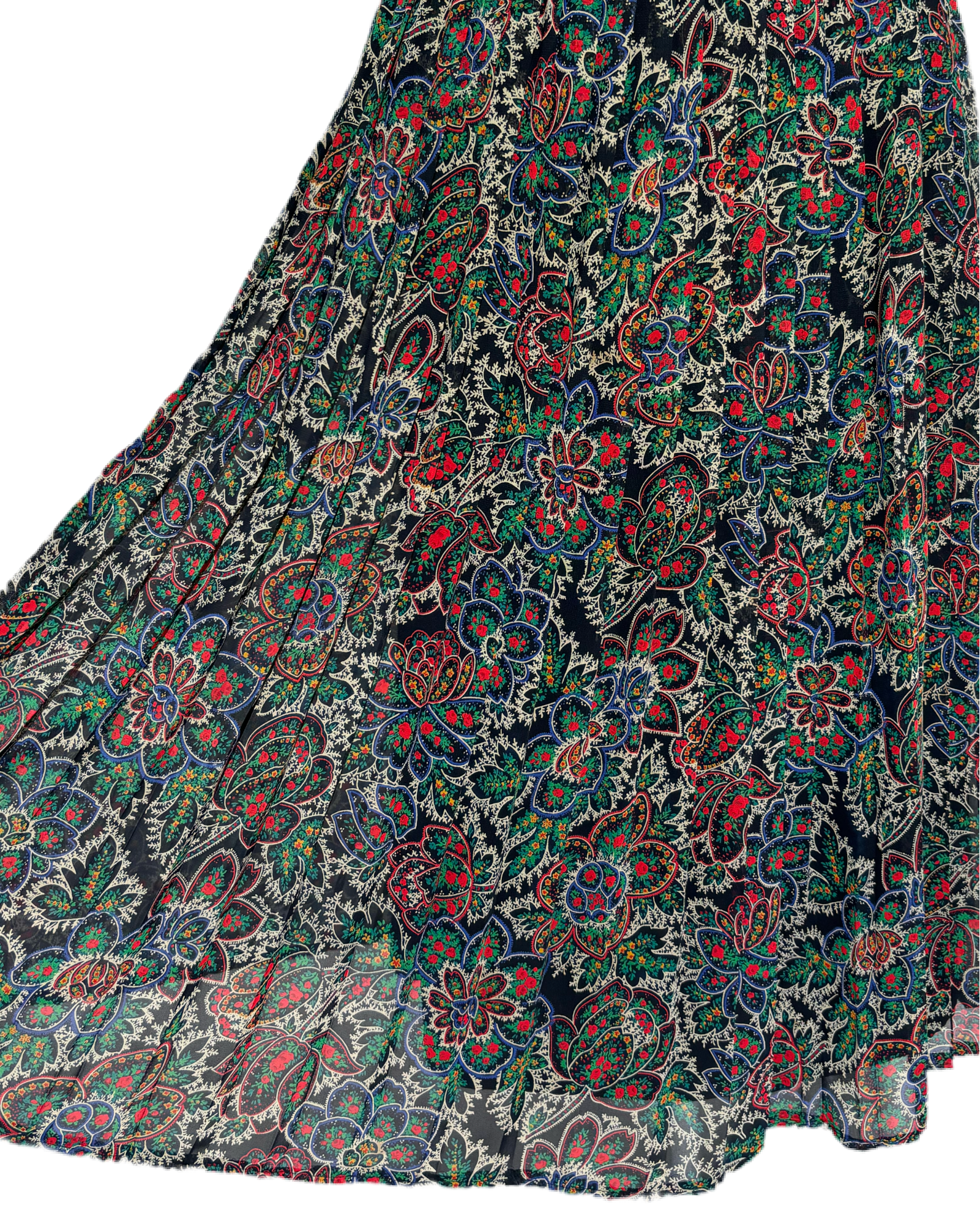 Whimsical Blossom 90s Suknja HELM:VNTG