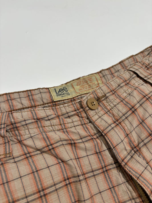 Lee Two Stars Checkered Bermude