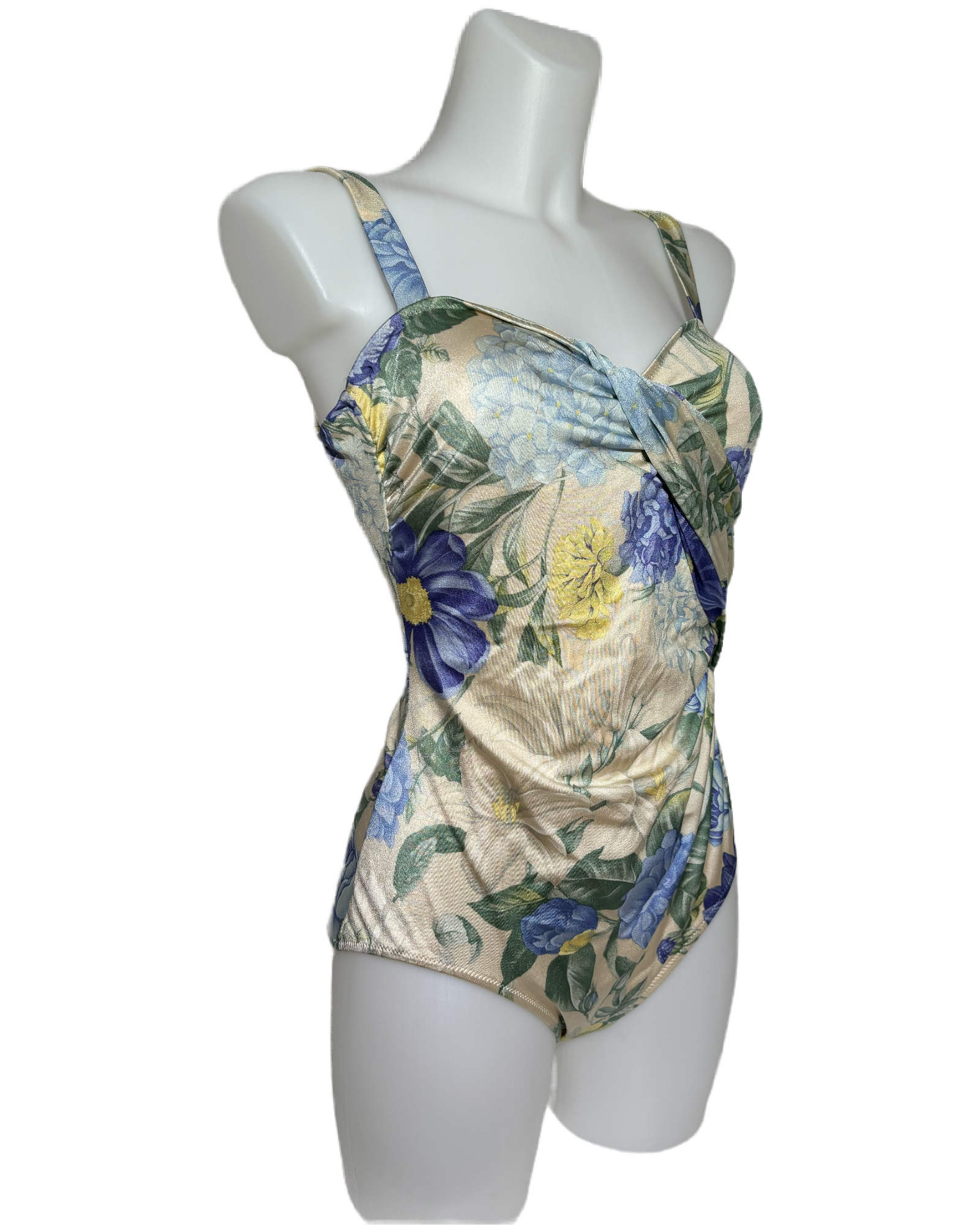 Classic Petals 80s Jednodelni Kupaći HELM:VNTG