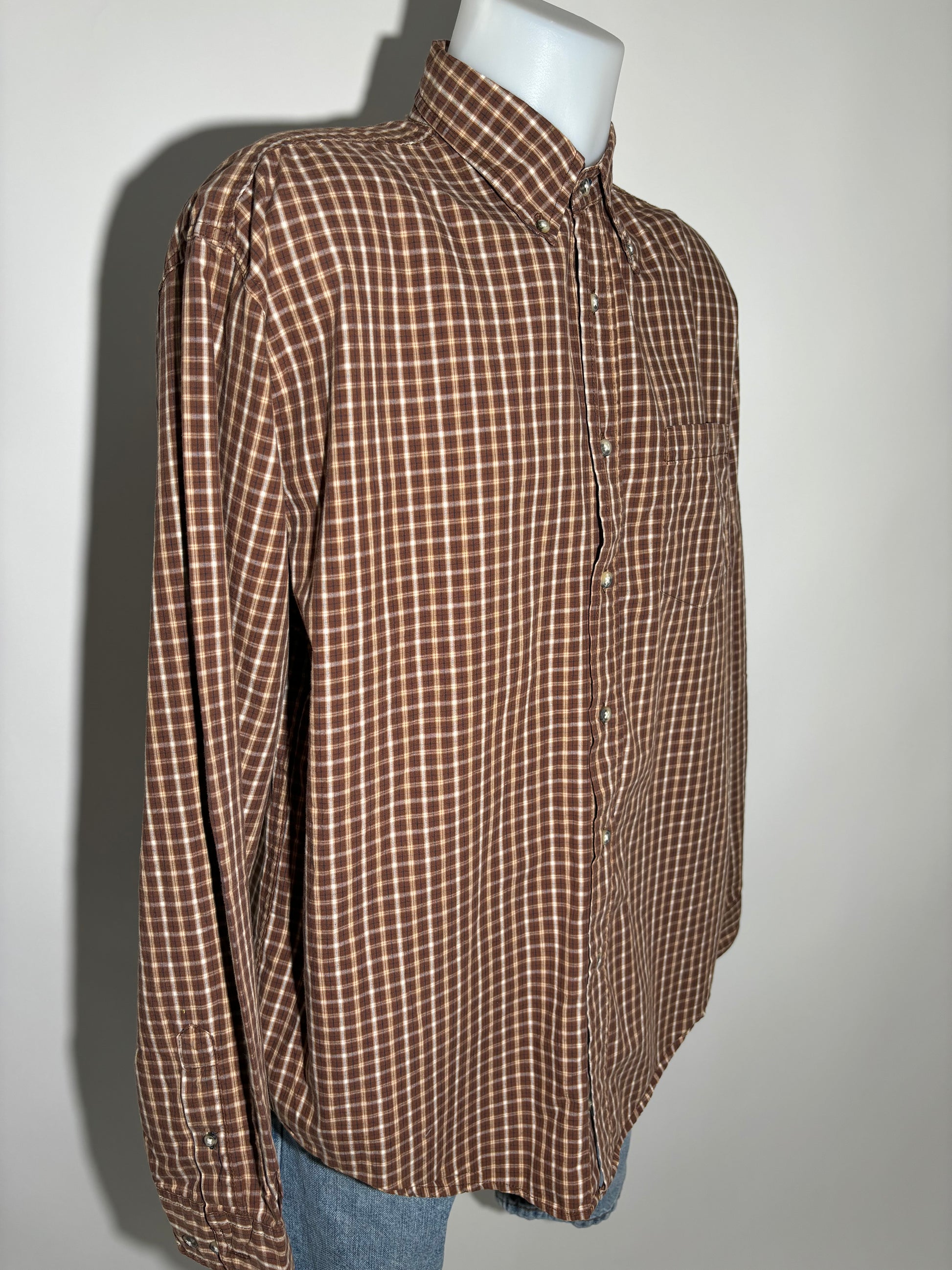 Wrangler Horse Saddle Checkered Košulja Wrangler