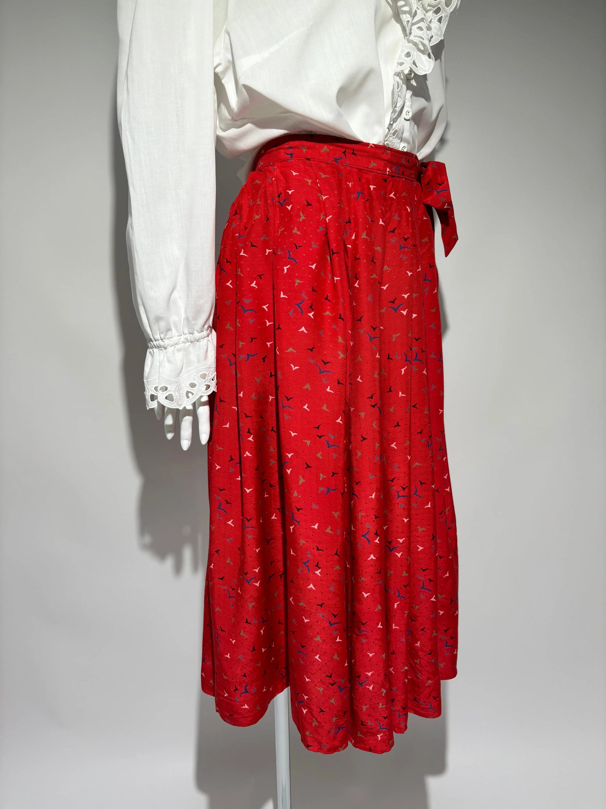 Red Birdsong 90s Suknja HELM:VNTG