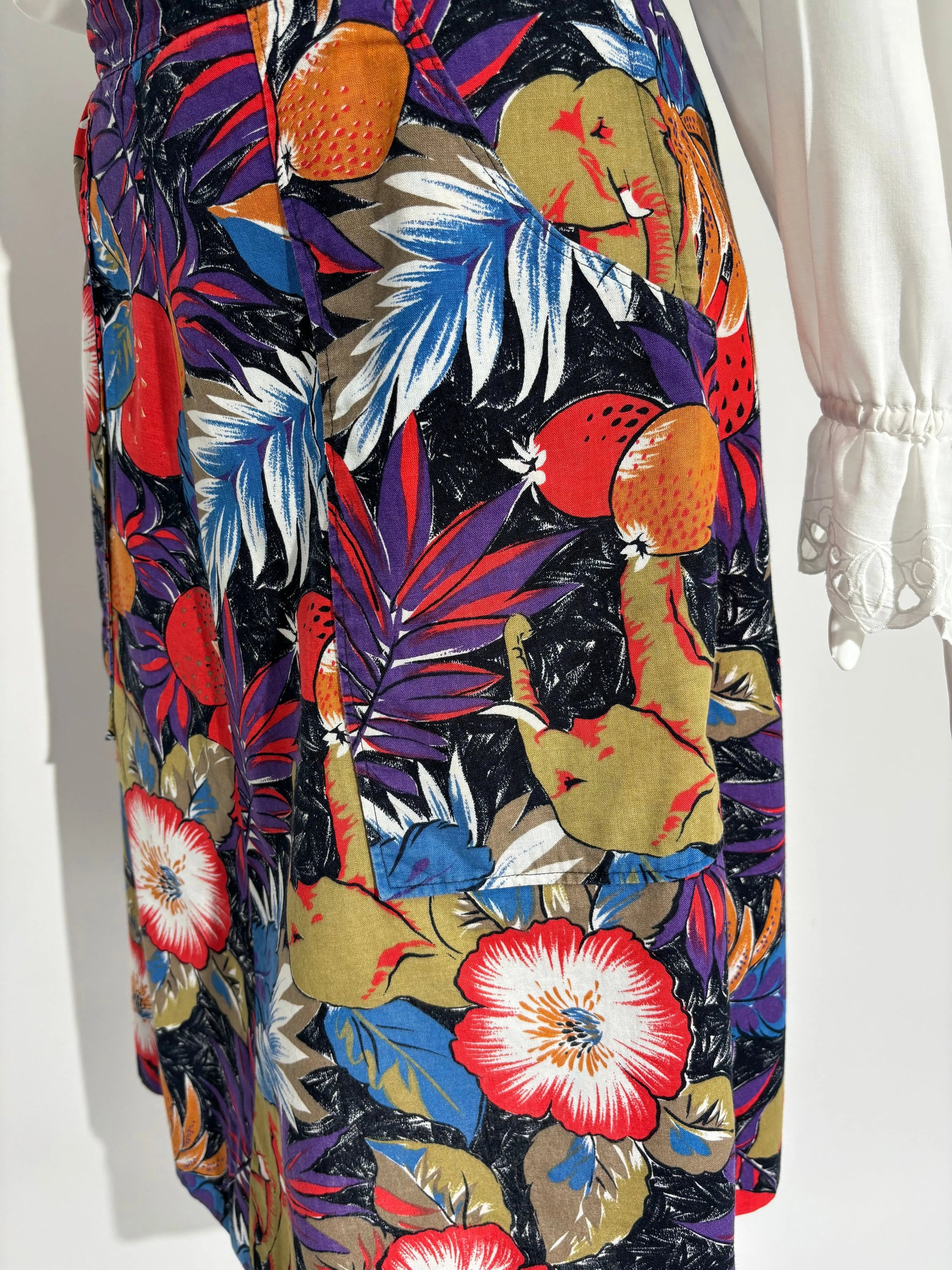 Tropical Jungle 90s Suknja HELM:VNTG