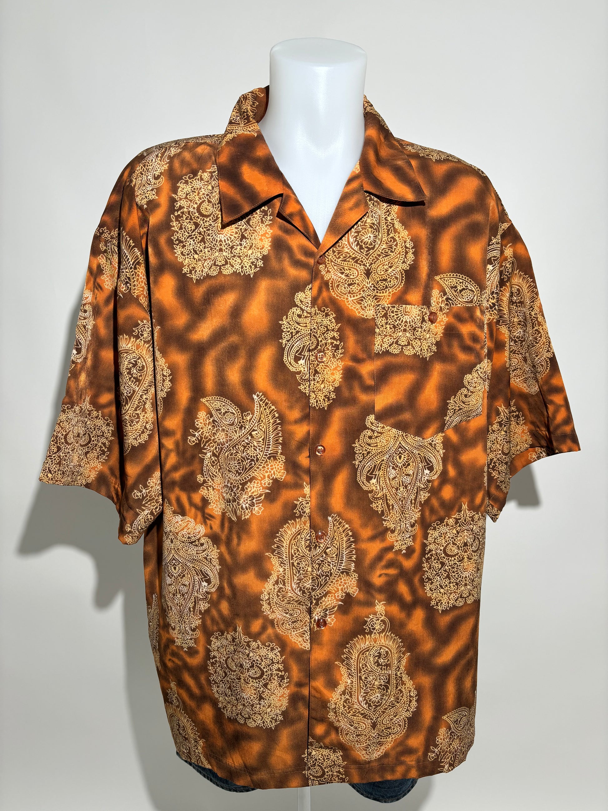 Golden Hour Paisley Košulja HELM:VNTG