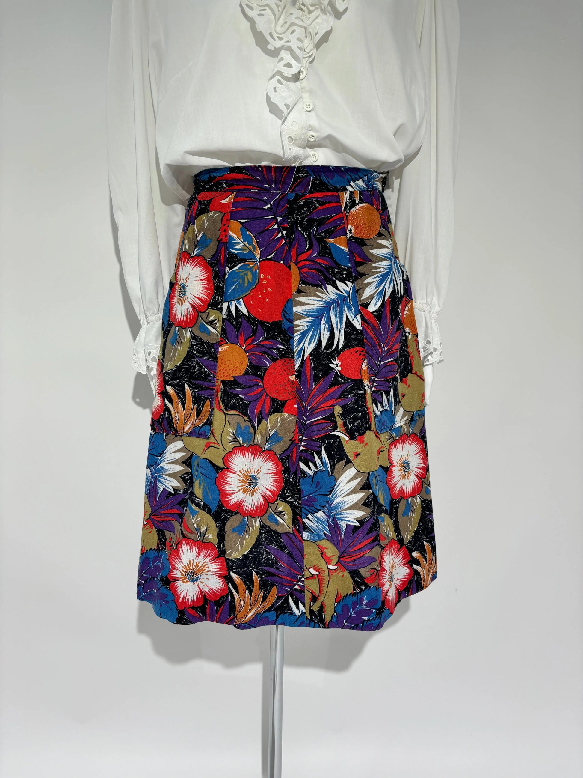 Tropical Jungle 90s Suknja HELM:VNTG