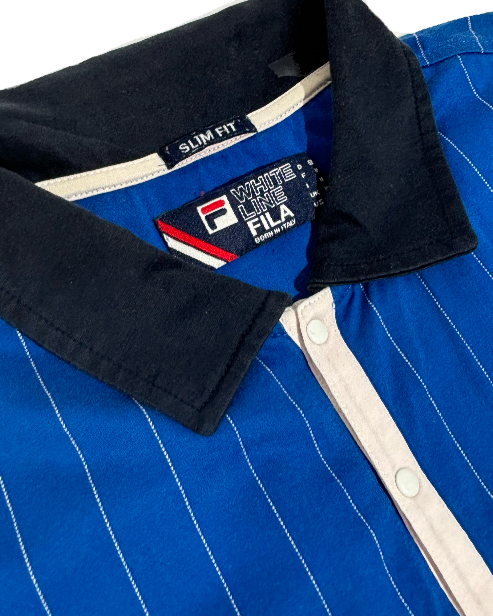 Fila Blue Vintage Stripe Polo Majica Fila
