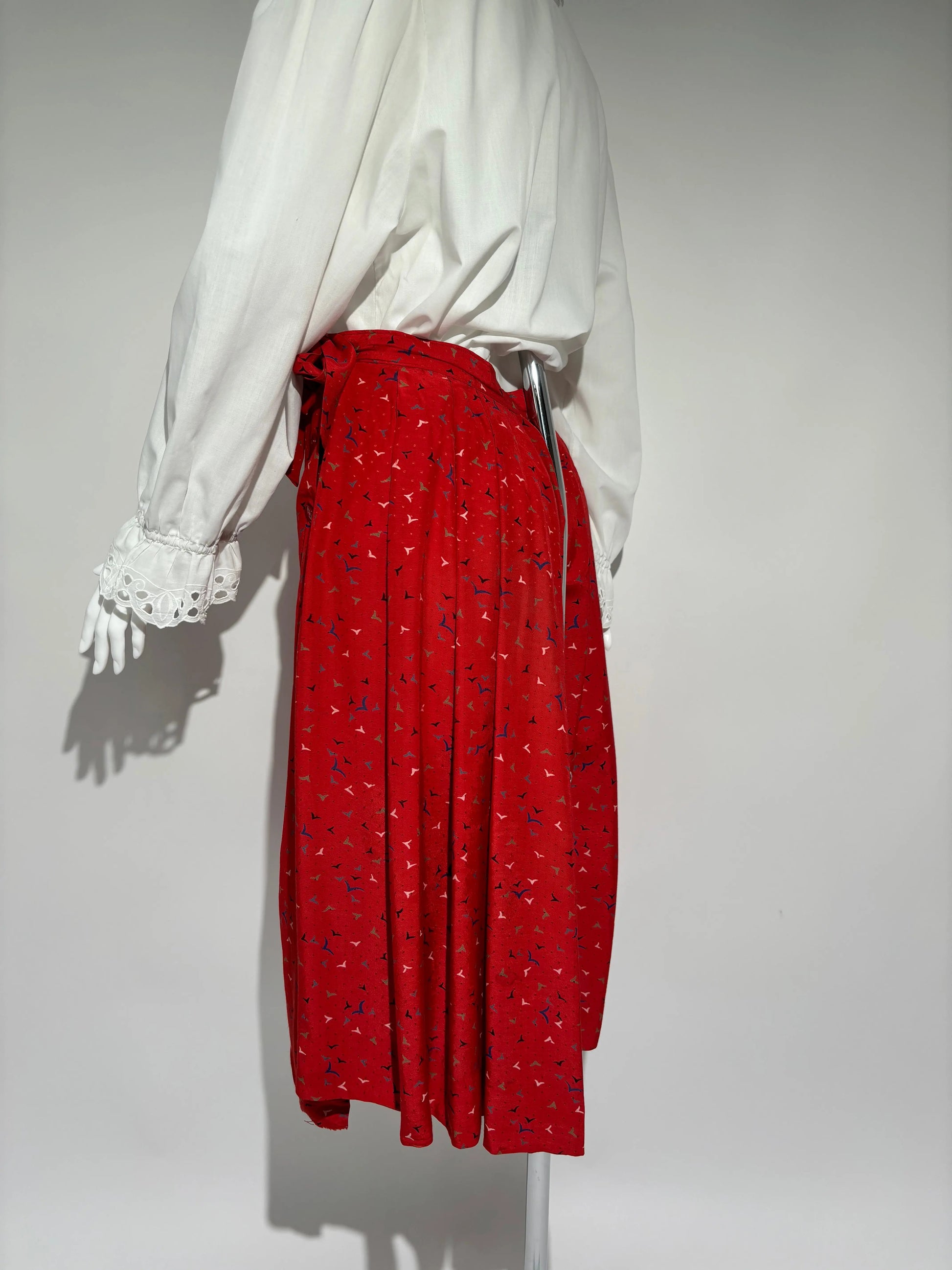 Red Birdsong 90s Suknja HELM:VNTG