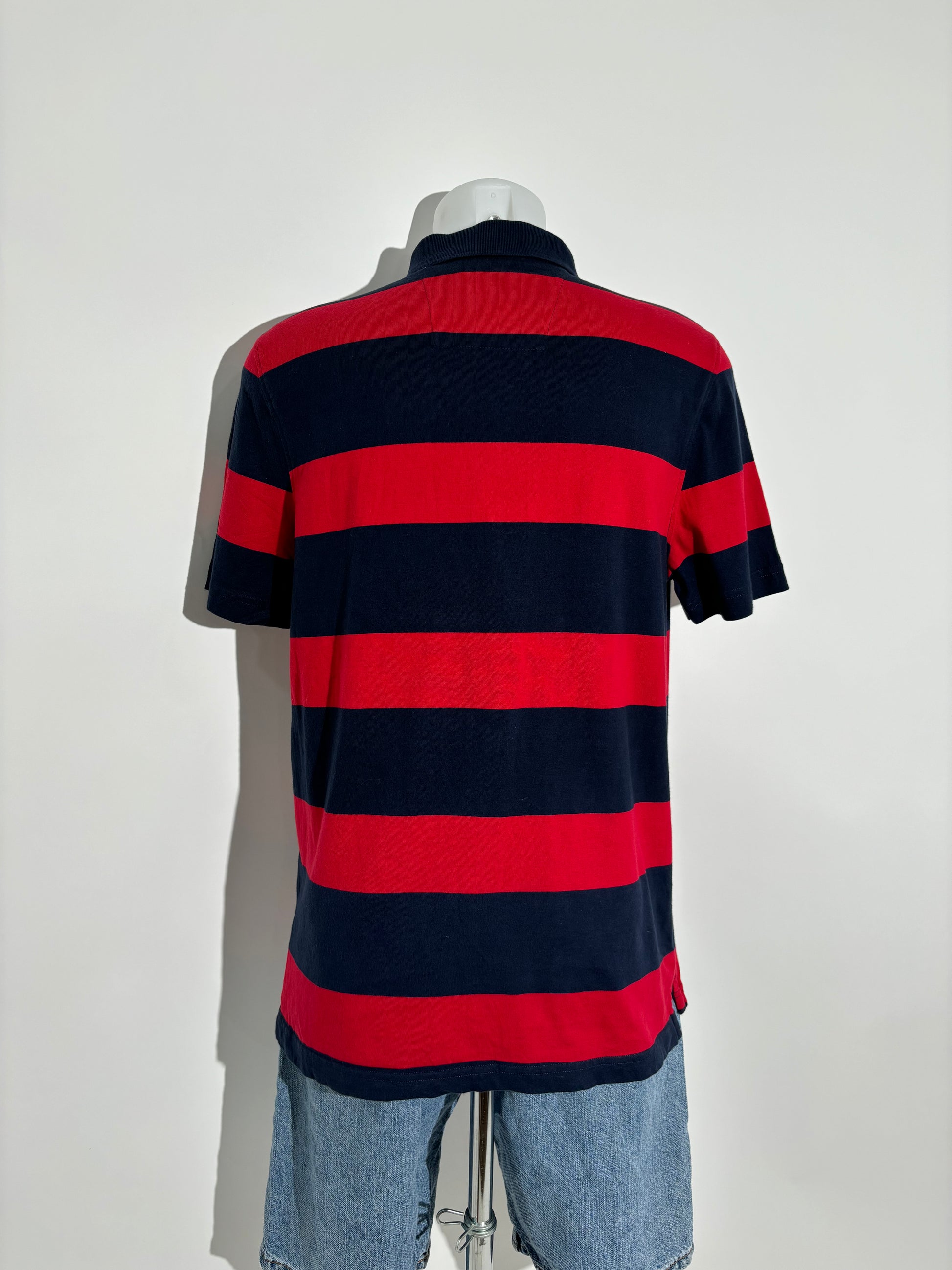 Nautica Nautical Flag Striped Polo Majica Nautica