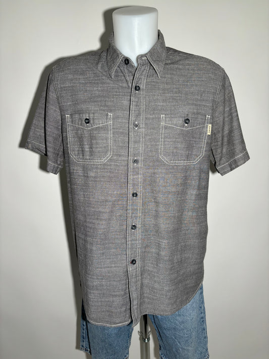 Woolrich Grey Geometry Pattern Košulja Woolrich