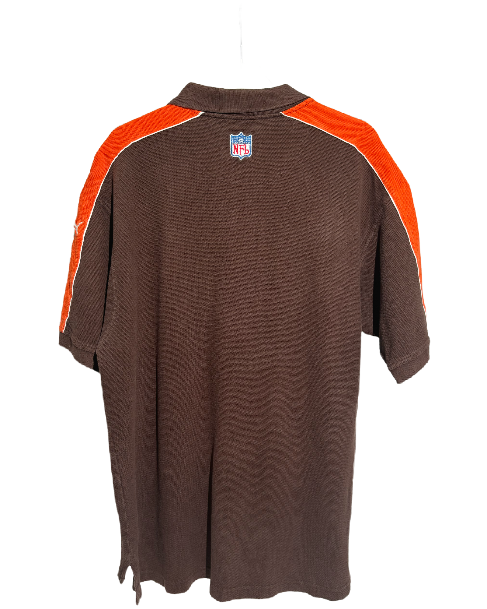 Puma Rare NFL Vintage Brown Polo Majica HELM:VNTG