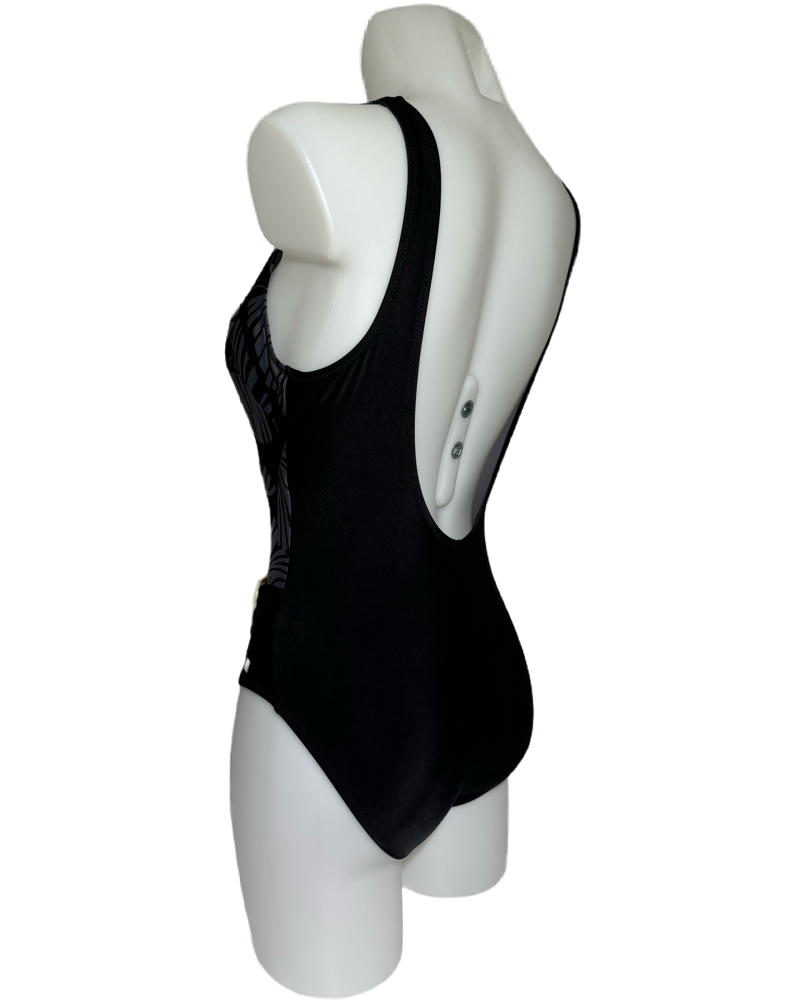 Monochrome Palm 90s Belted Jednodelni Kupaći HELM:VNTG