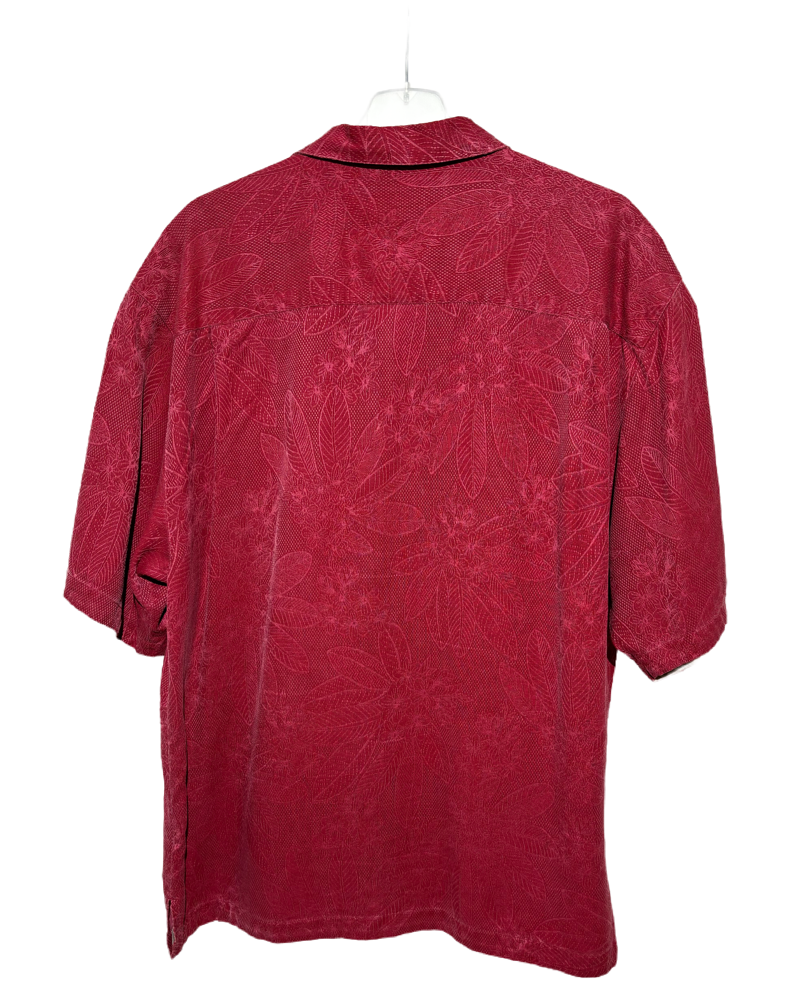 Crimson Tropics 80s Hawaiian Košulja HELM:VNTG