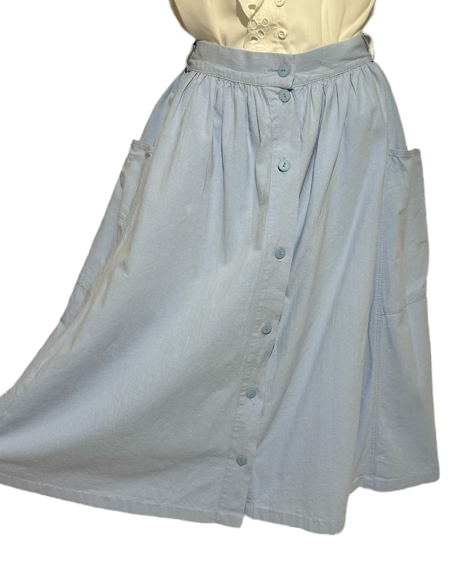 Ocean Breeze 90s Minimalist Suknja HELM:VNTG