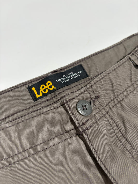 Lee Dark Olive Cargo Bermude