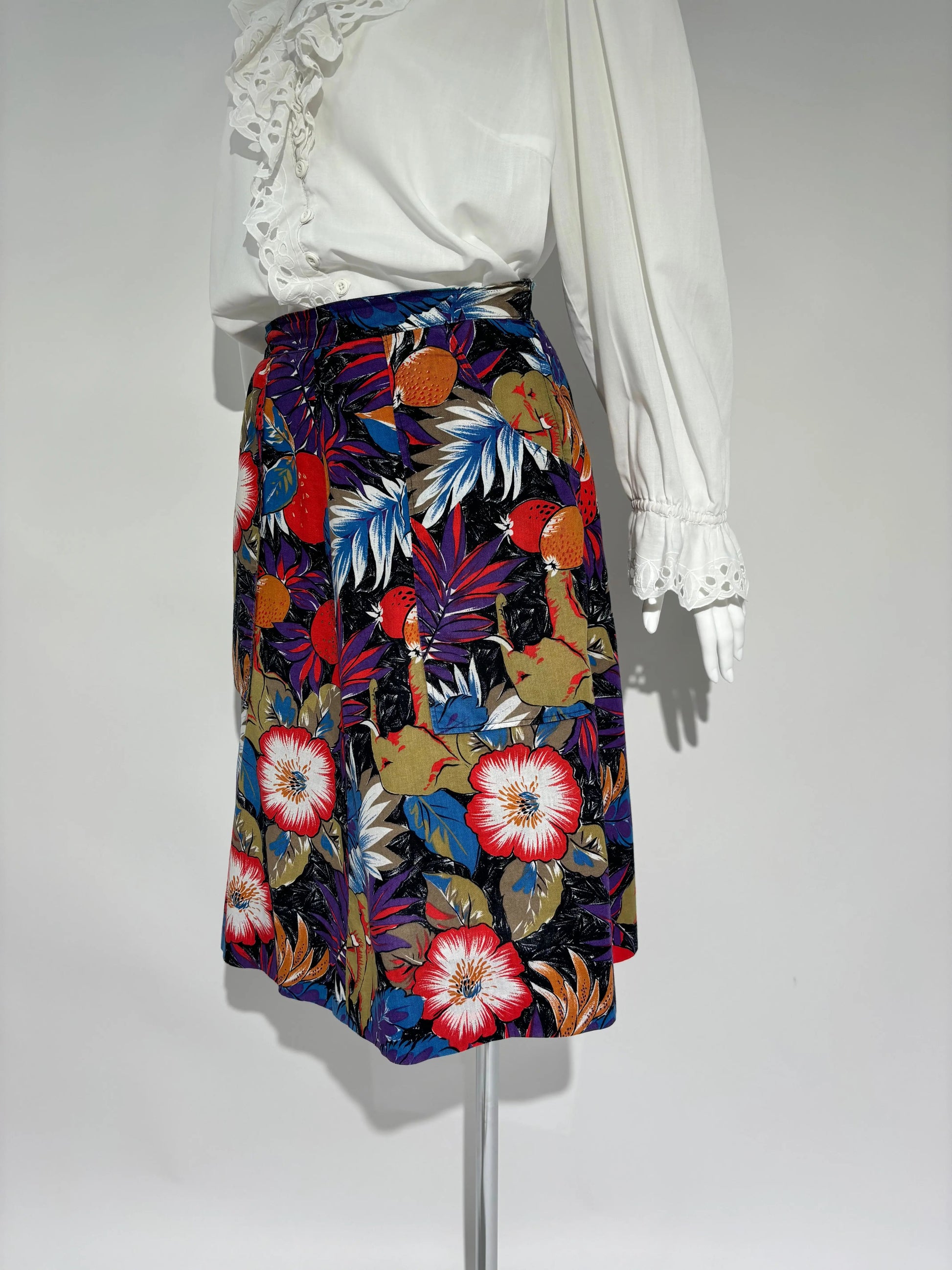 Tropical Jungle 90s Suknja HELM:VNTG