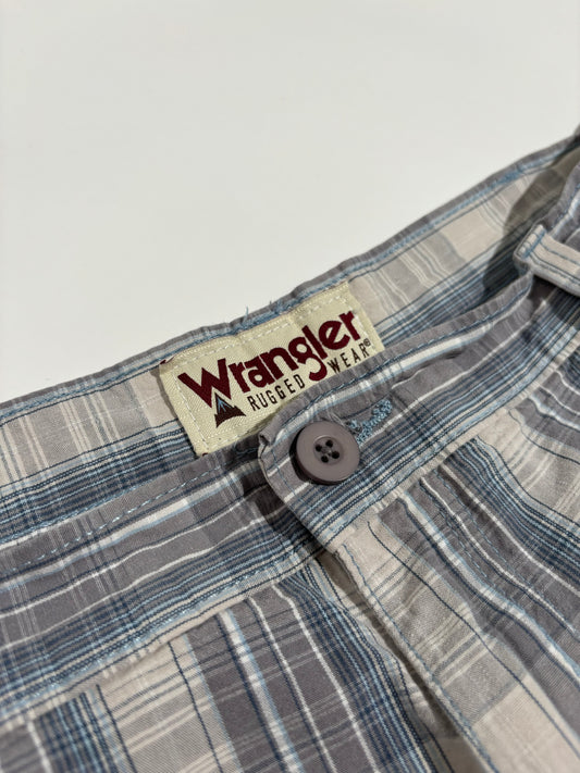 Wrangler Blue Striped Classic Bermude