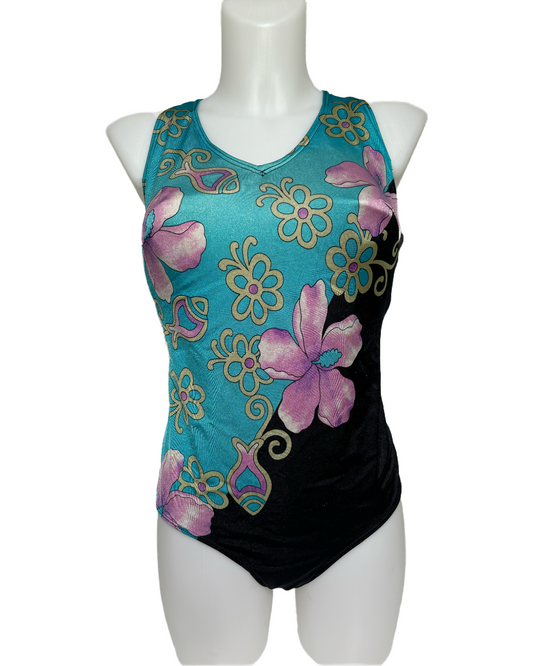 Tropical Elegance 90s Jednodelni Kupaći HELM:VNTG