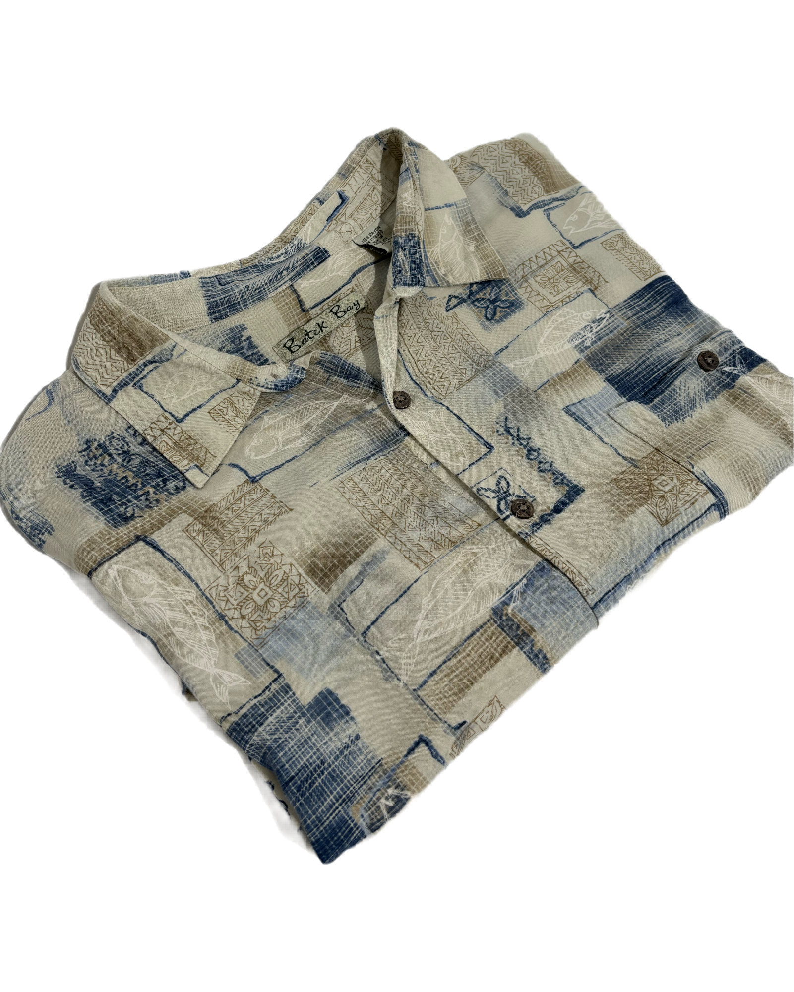 Marine Shores 90s Hawaiian Košulja HELM:VNTG