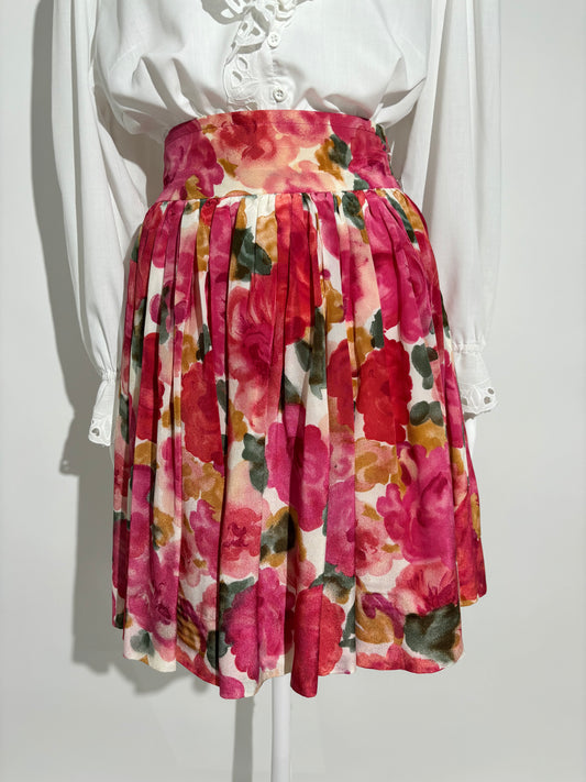 Spring Blossom 80s Suknja HELM:VNTG