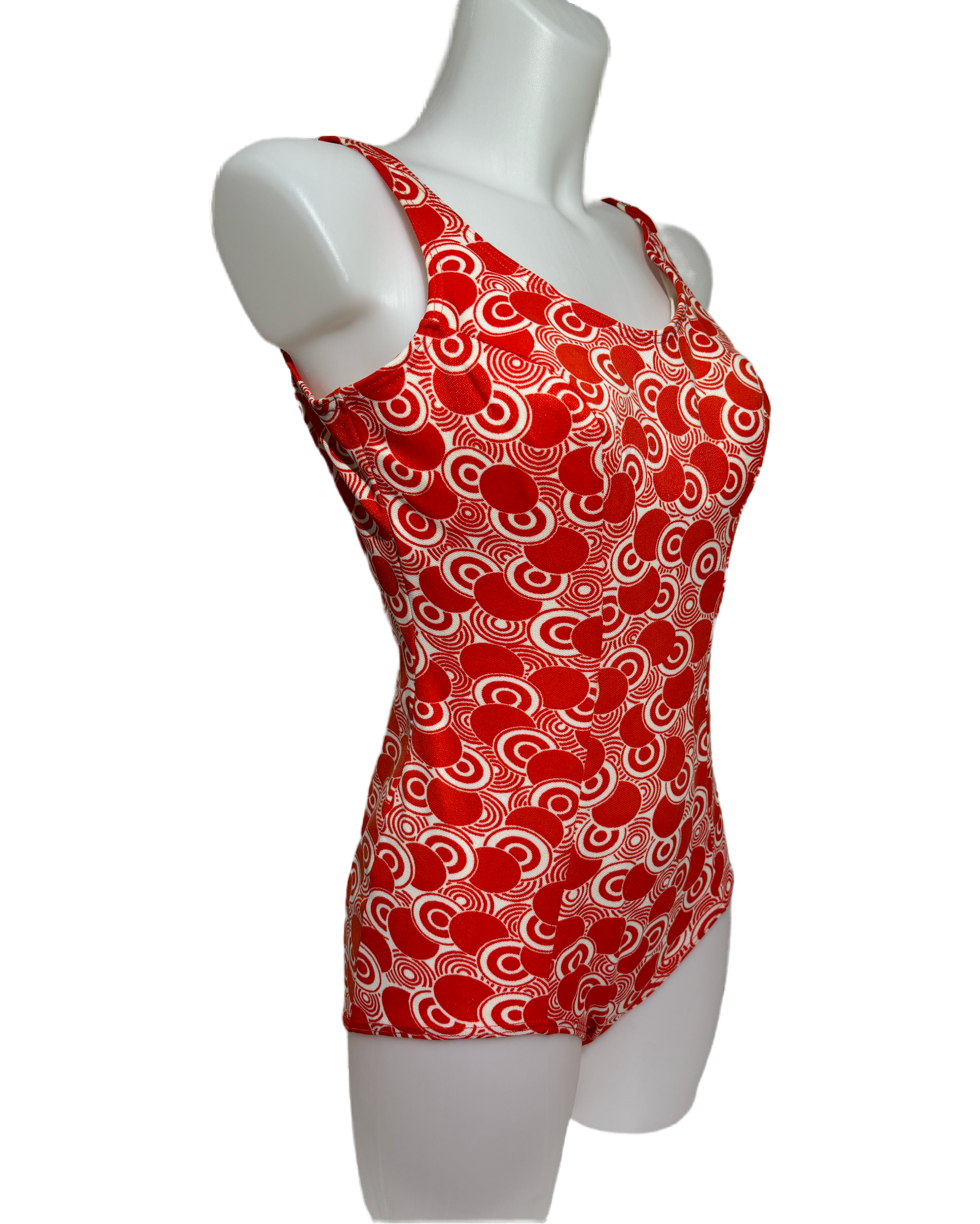 Tropical Breeze 80s Abstract Jednodelni Kupaći HELM:VNTG