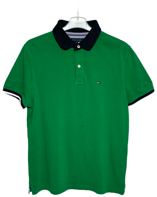 Tommy Hilfiger Green Polo Majica Tommy Hilfiger