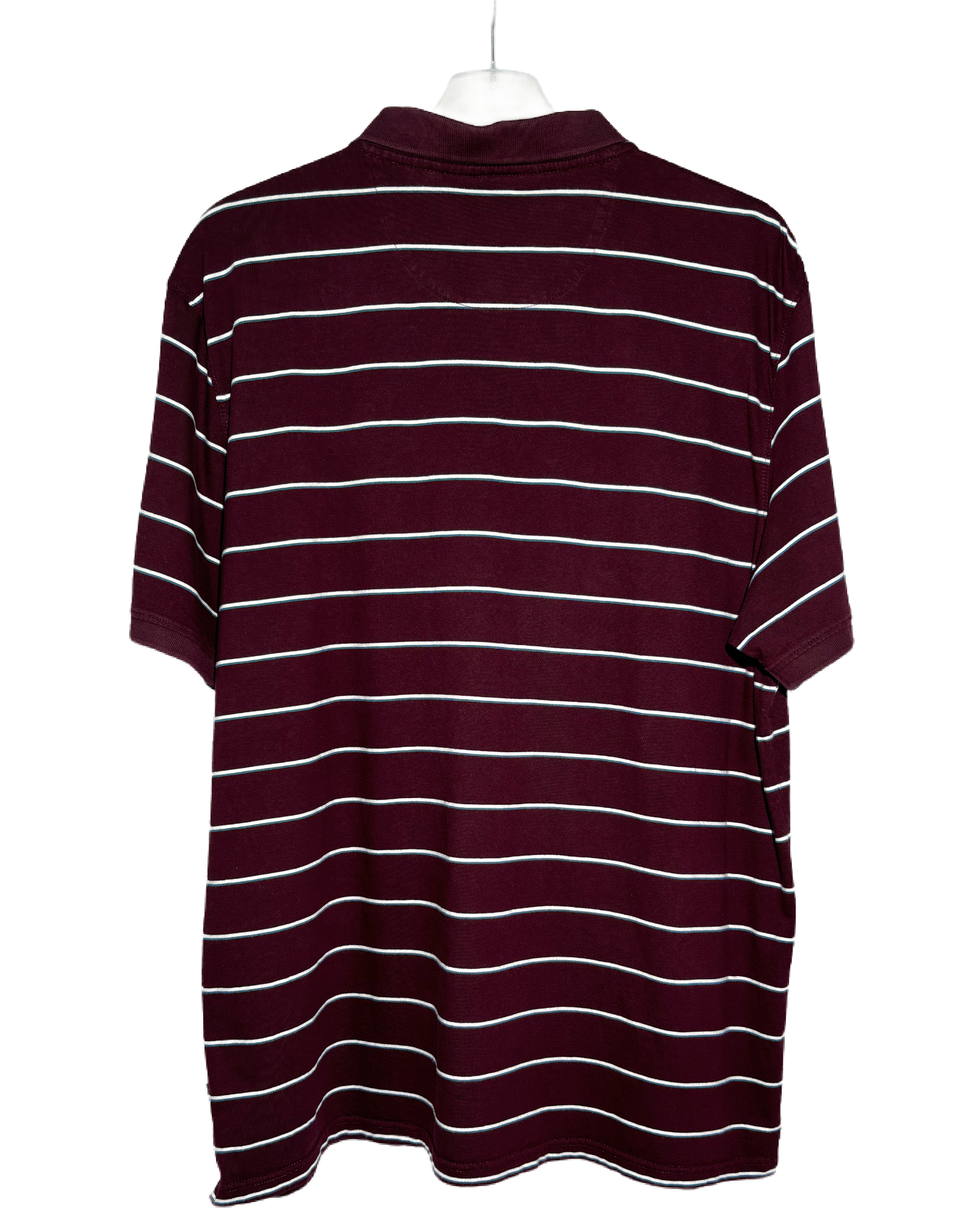 Calvin Klein Liquid Touch Burgundy Striped Majica Calvin Klein