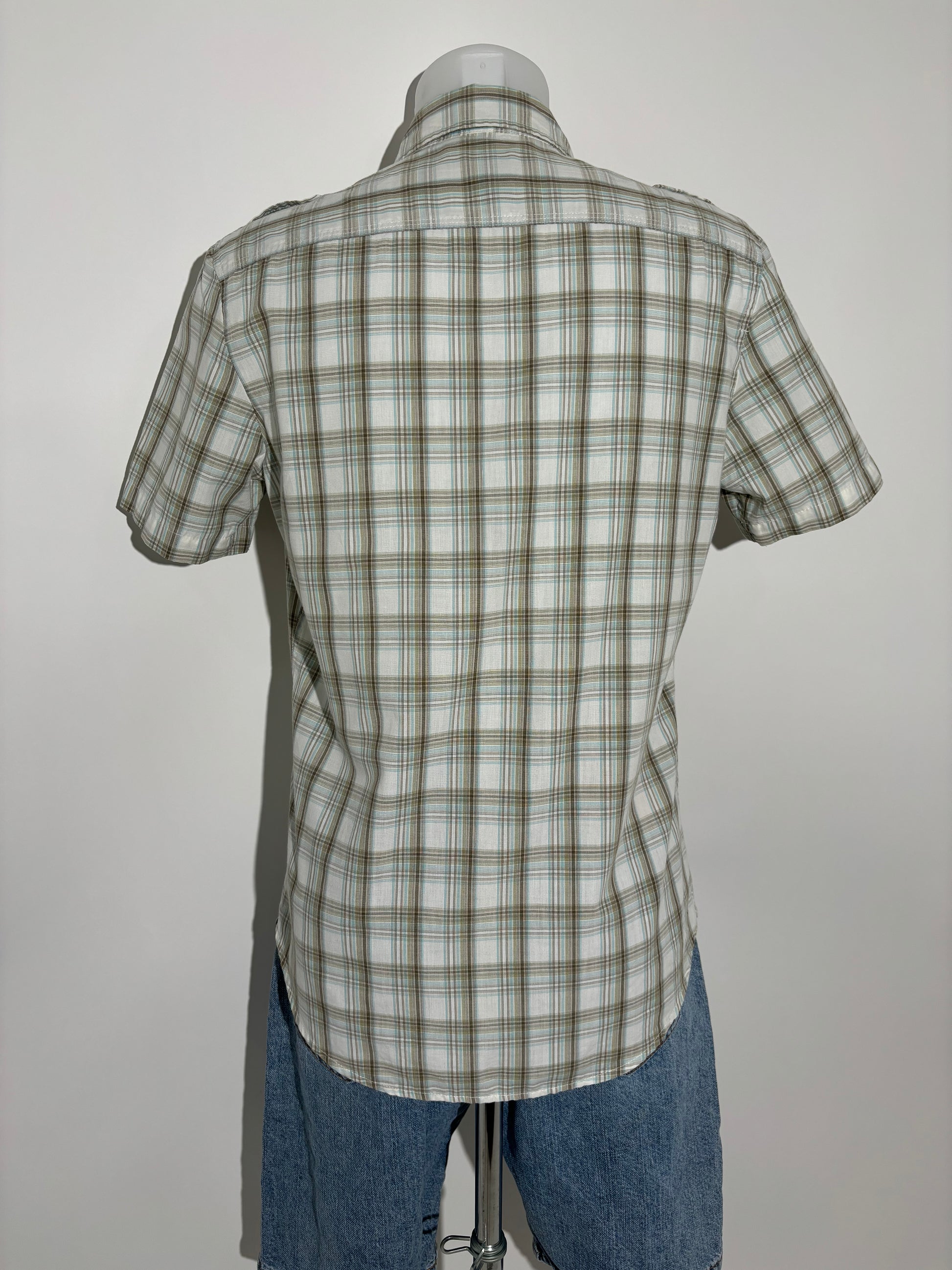 Calvin Klein Aqua Brown Košulja Calvin Klein