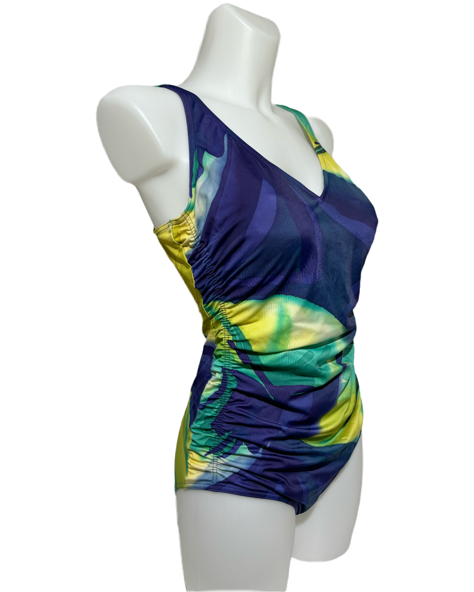 Aqua Dream 80s Abstract Jednodelni Kupaći HELM:VNTG