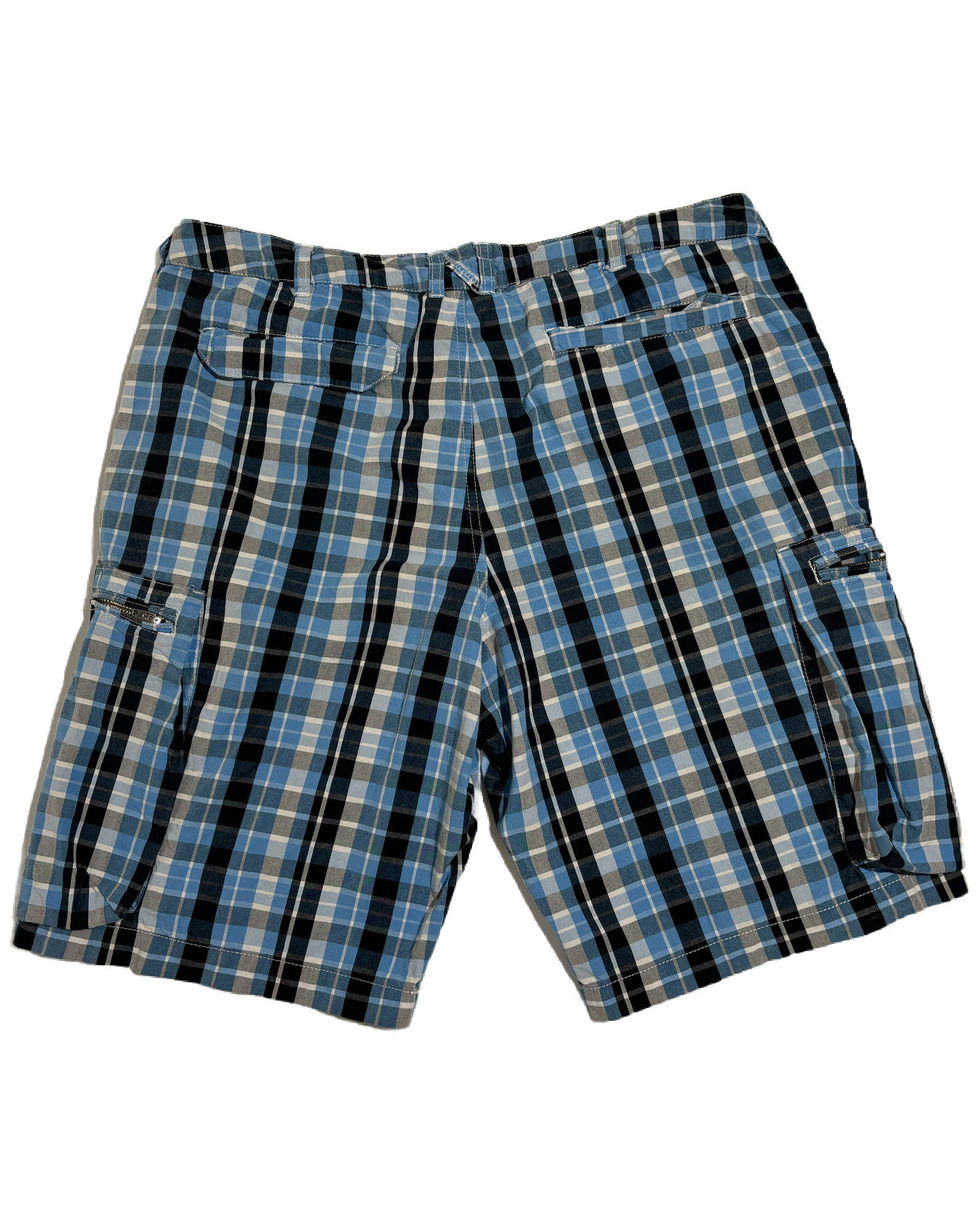 Nike Blue Checkered Bermude Nike