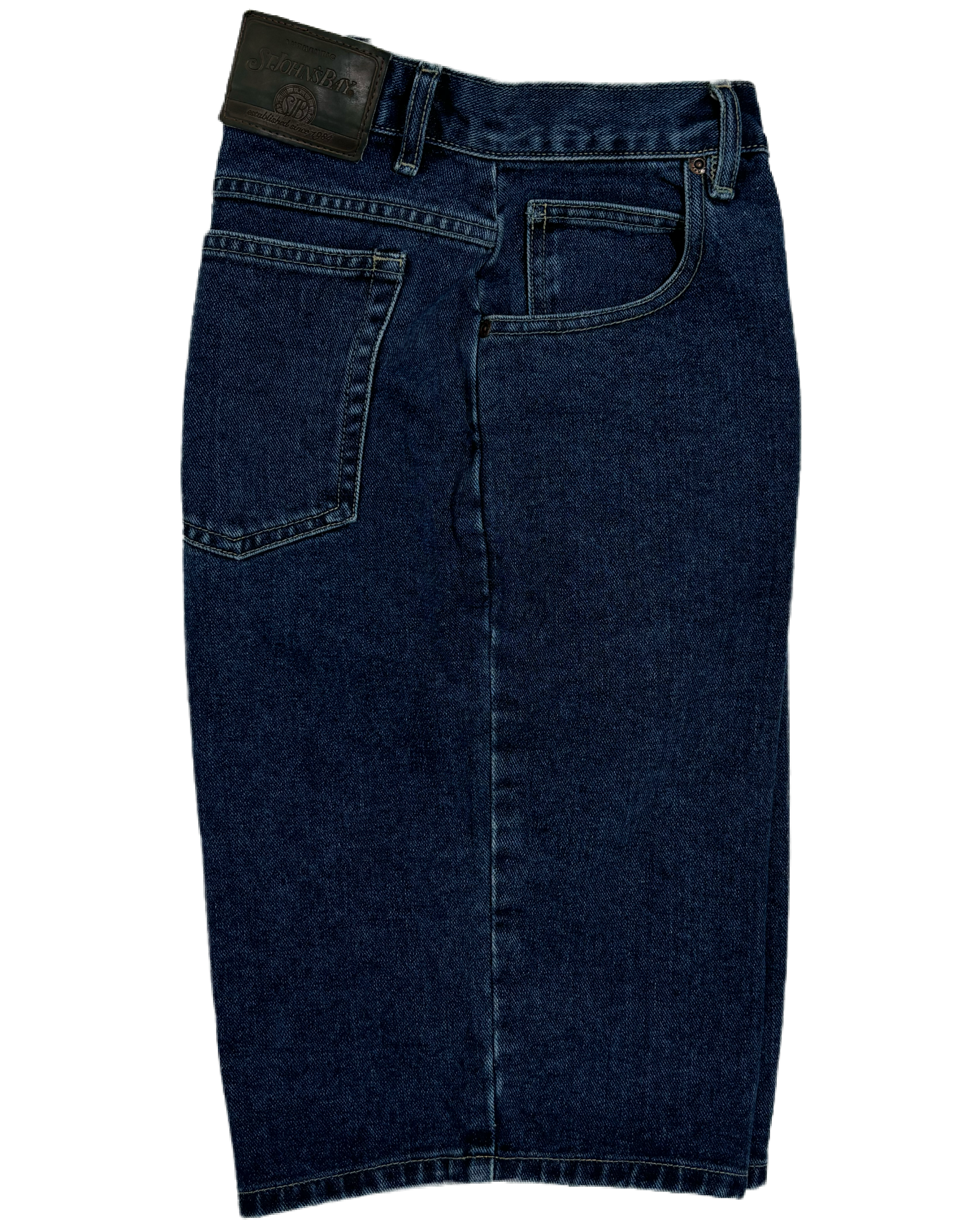 Classic Retro Denim Summer Bermude HELM:VNTG