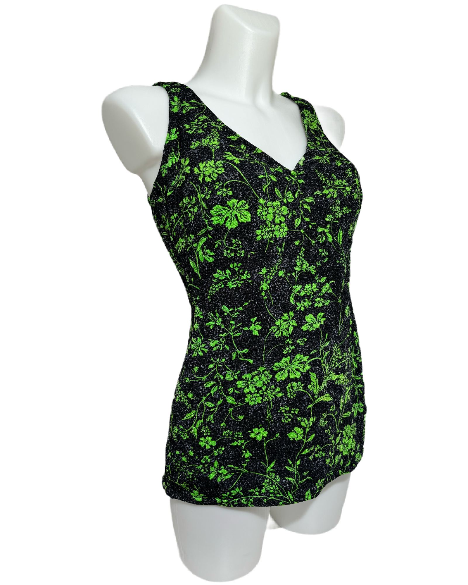 Botanical Bliss Retro Jednodelni Kupaći HELM:VNTG