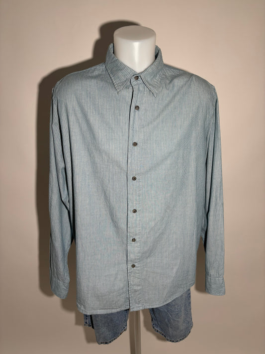 Lee Dungarees Sky Blue Striped Košulja Lee