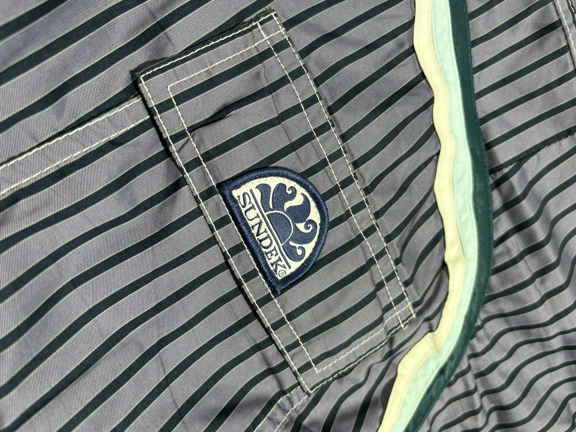 Sundek Midnight Striped Kupaći HELM:VNTG