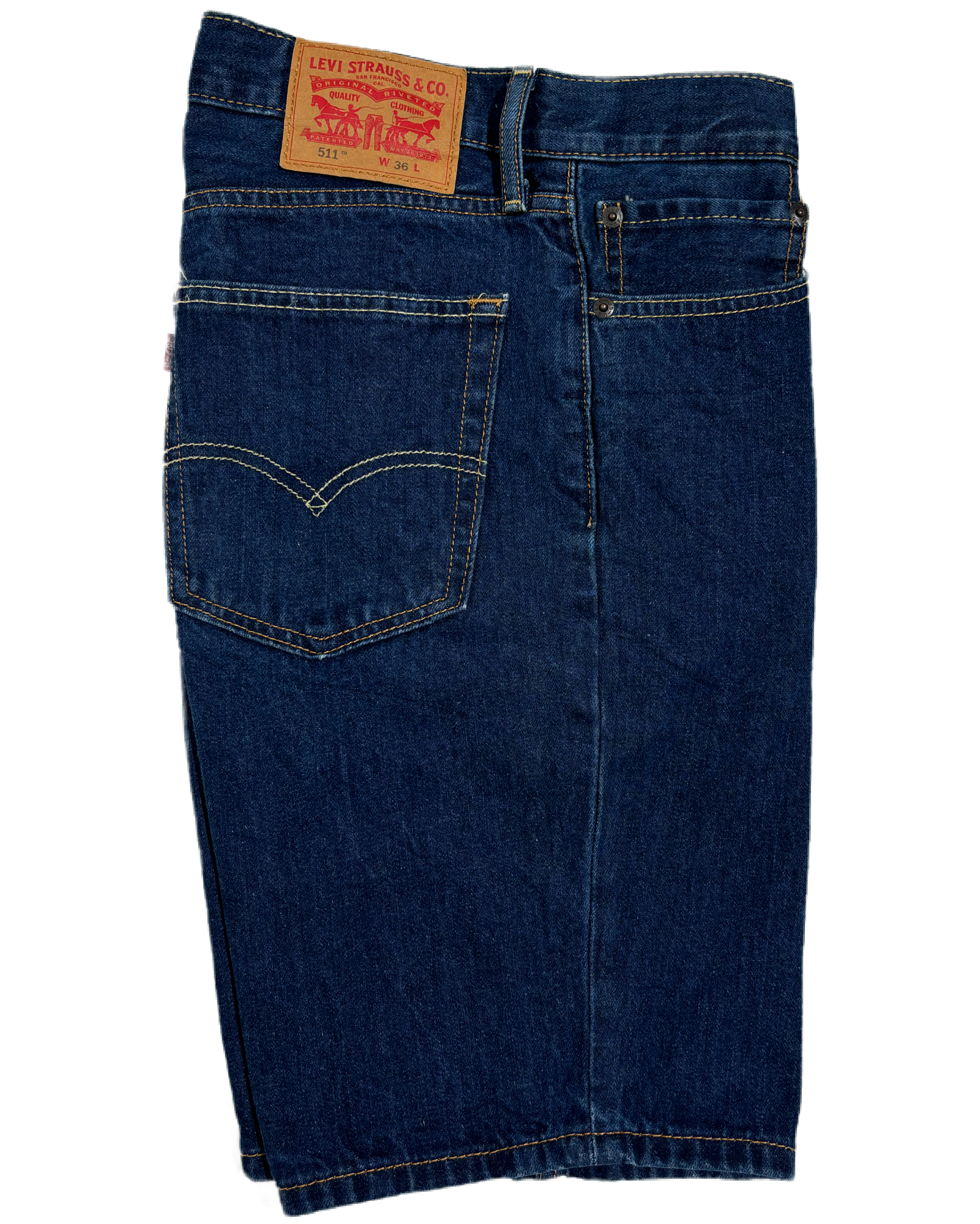 Levi's Classic Dark Blue Denim Bermude Levi's