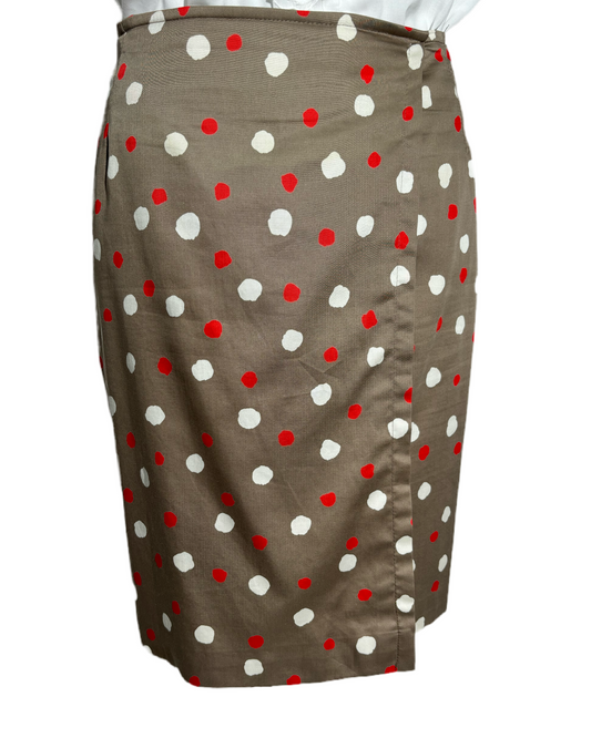 Playful Polka 90s Suknja HELM:VNTG