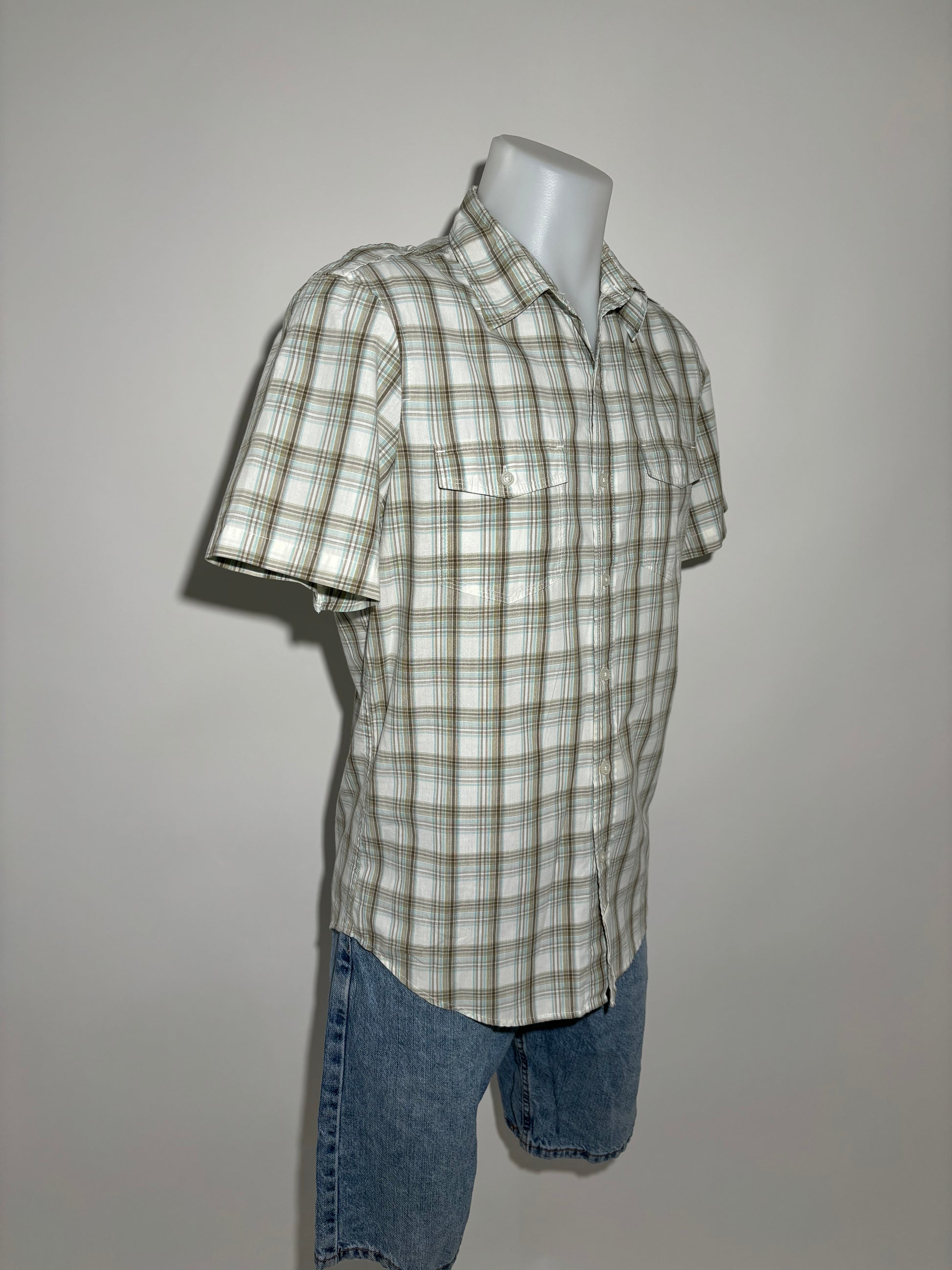 Calvin Klein Aqua Brown Košulja Calvin Klein