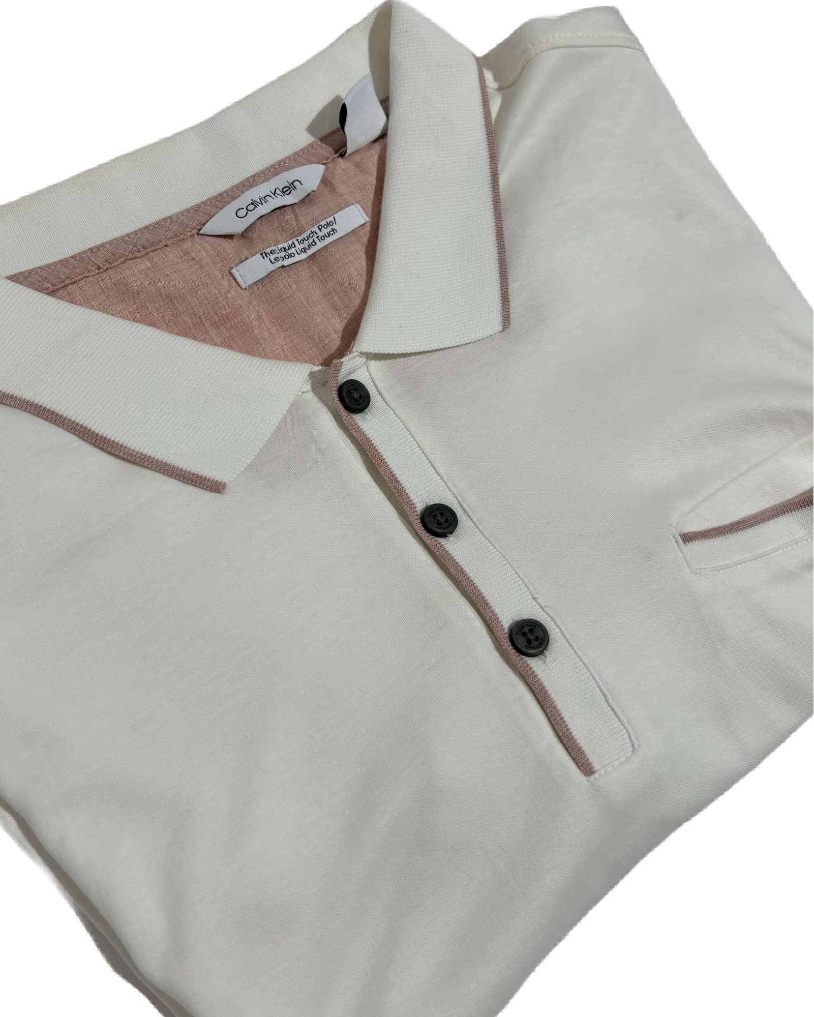 Calvin Klein The Liquid Touch White Polo Majica Calvin Klein