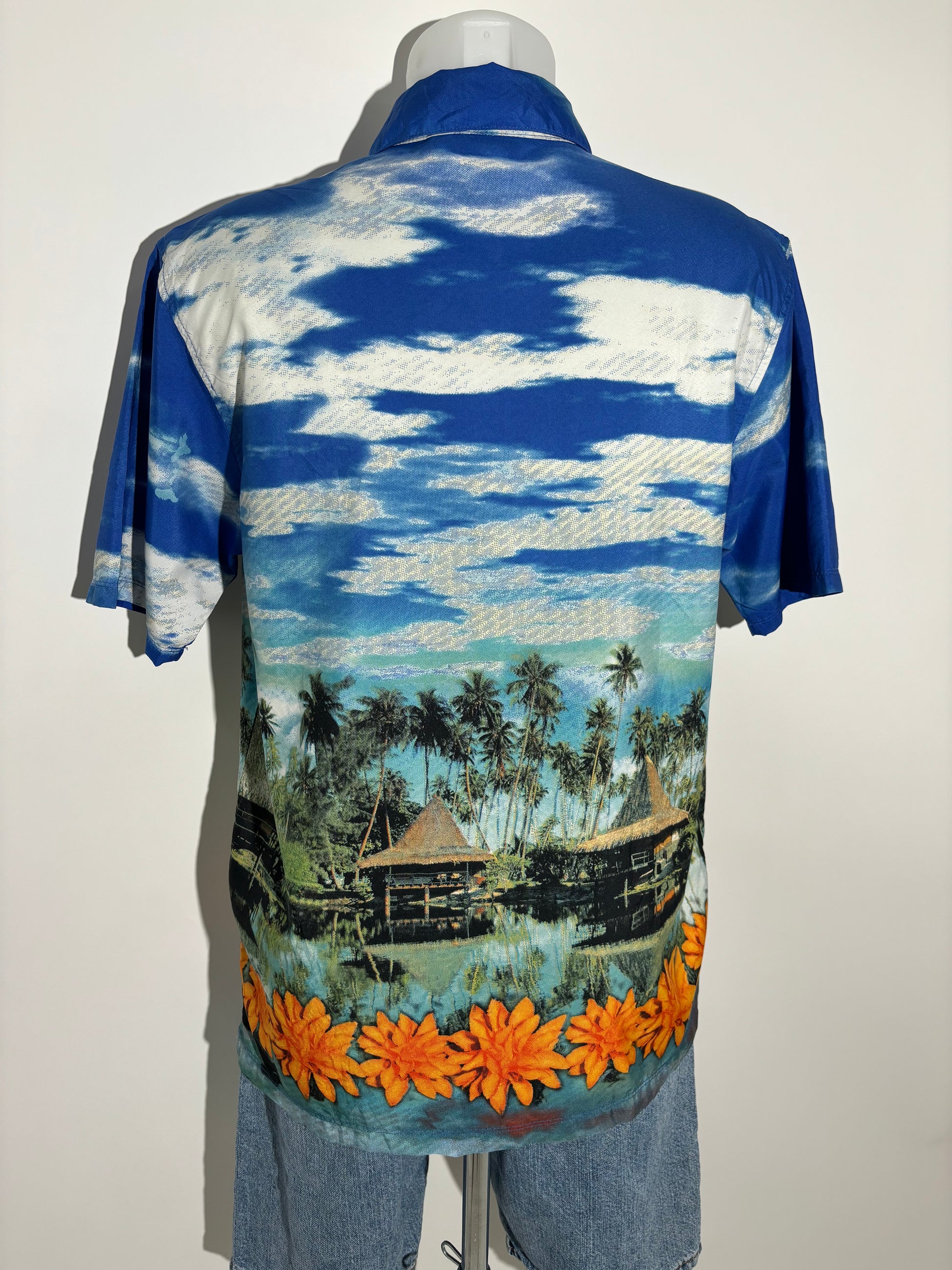 Island Paradise 90s Hawaiian Košulja HELM:VNTG