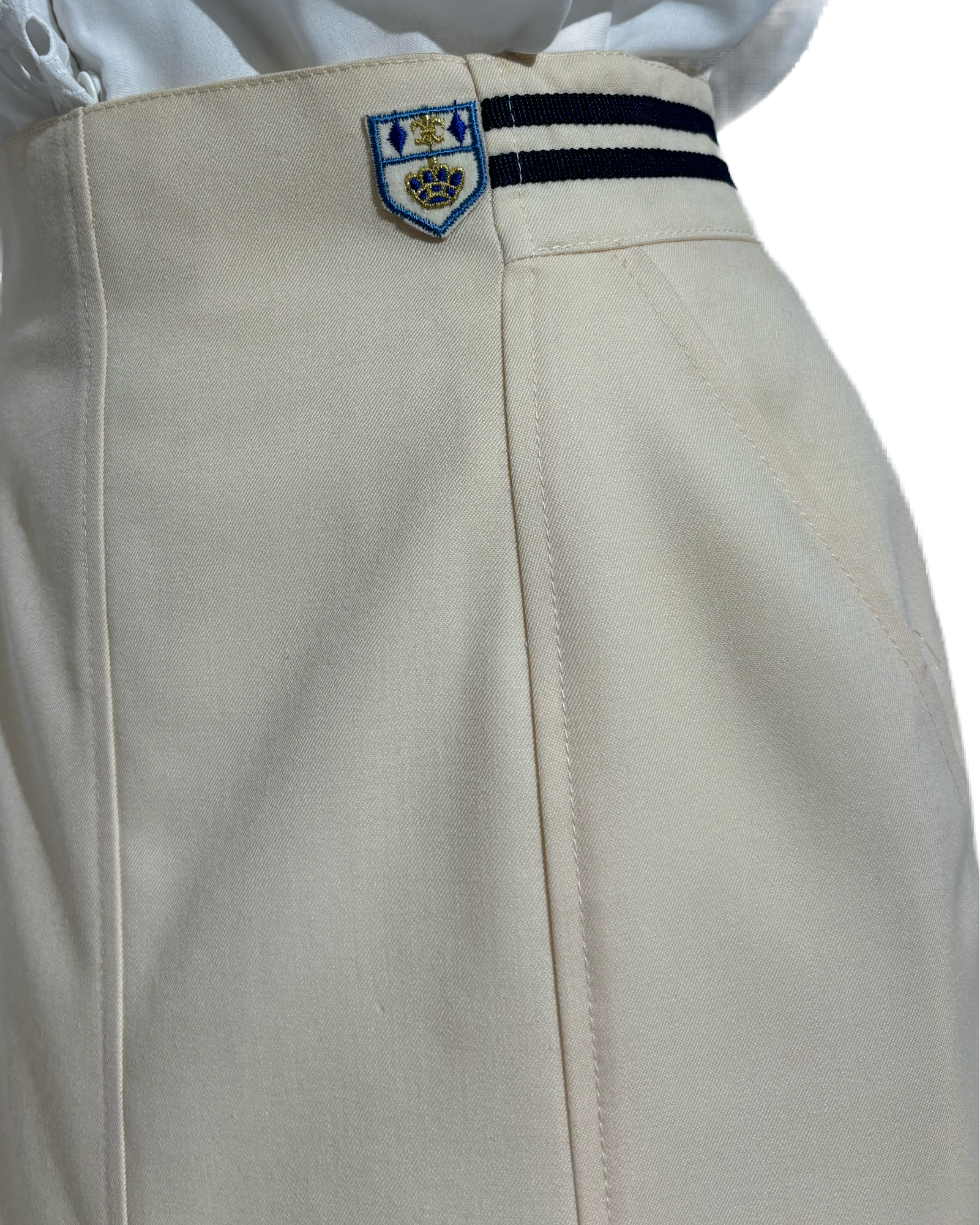 Spring Blossom 80s Floral Suknja HELM:VNTG