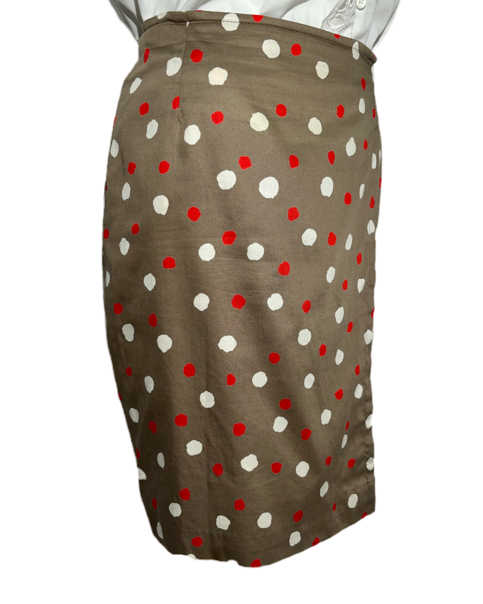 Playful Polka 90s Suknja HELM:VNTG