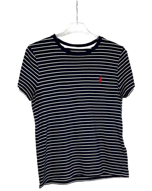Ralph Lauren Navy Striped Majica Ralph Lauren