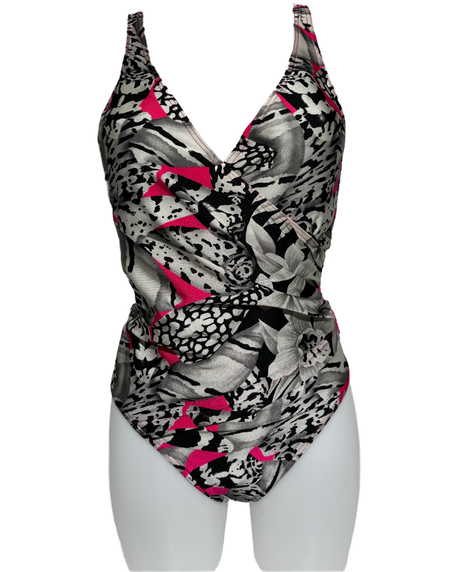 Monochrome Passion 90s Abstract Jednodelni Kupaći HELM:VNTG