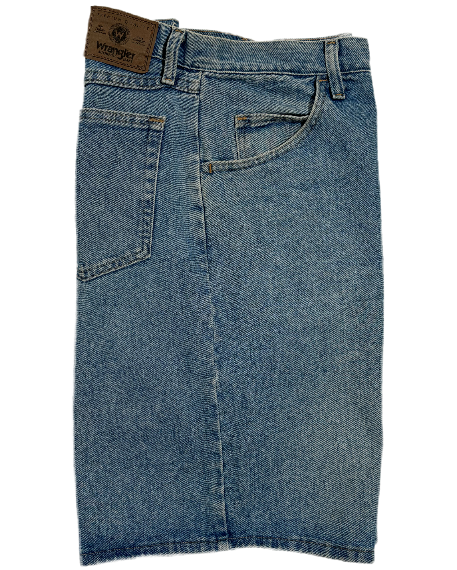 Wrangler Light Blue Classic Denim Bermude