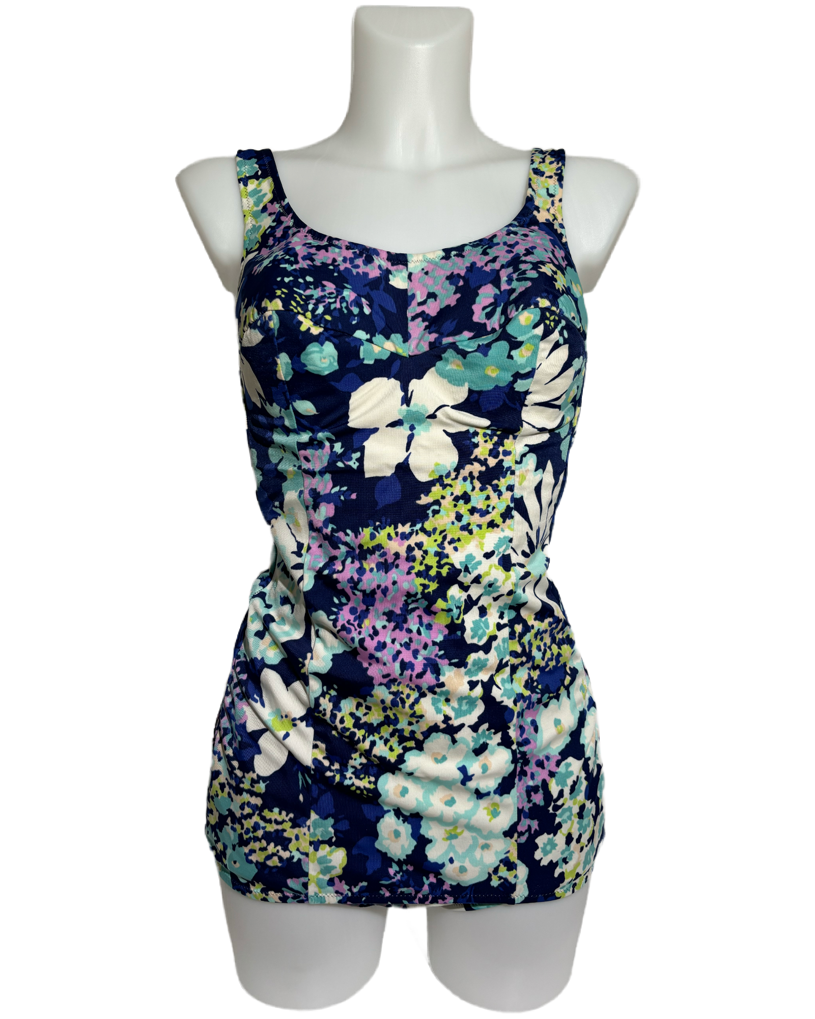 Floral Symphony 80s Jednodelni Kupaći HELM:VNTG