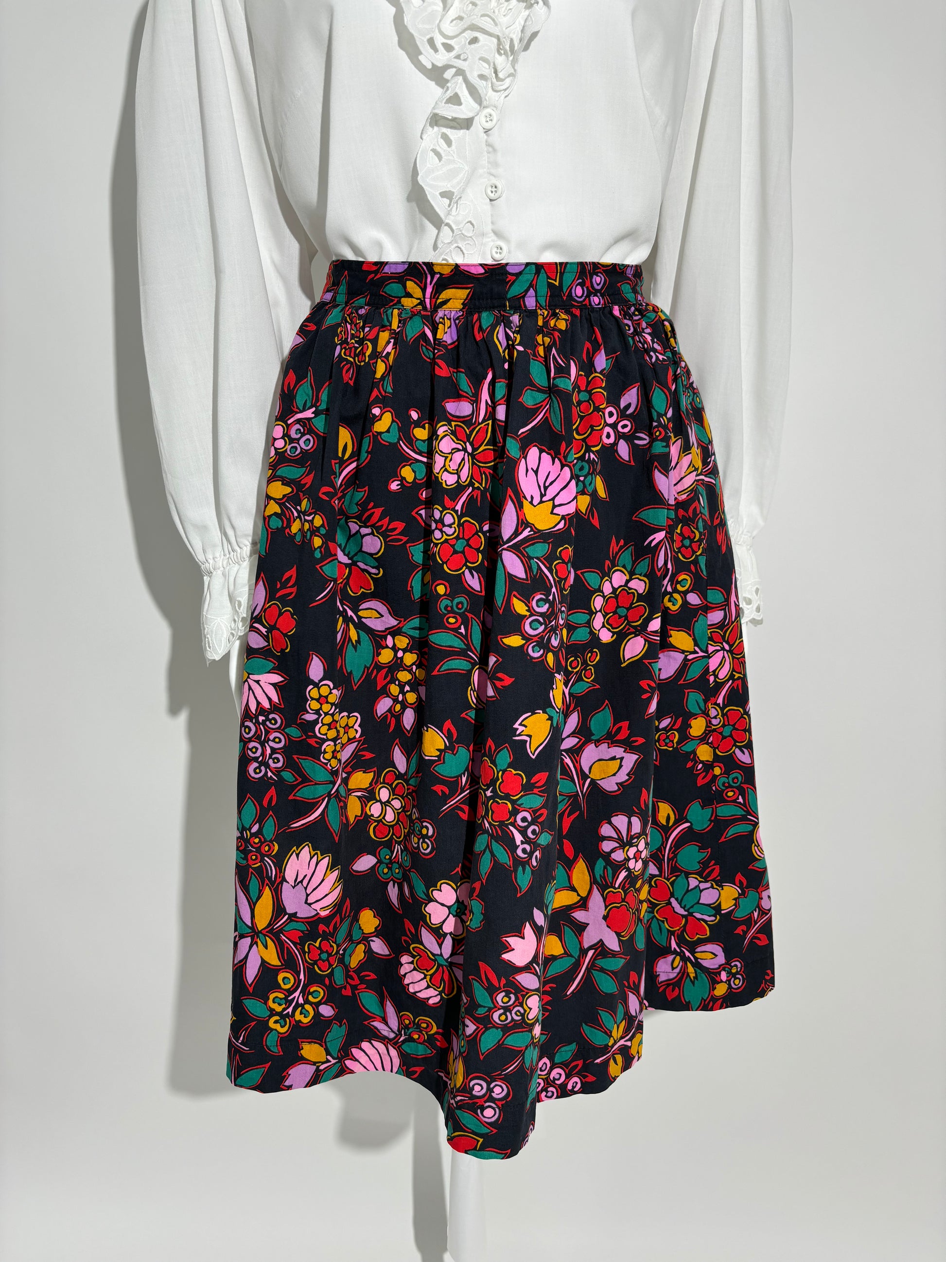 Vibrant Bloom 90s Suknja HELM:VNTG