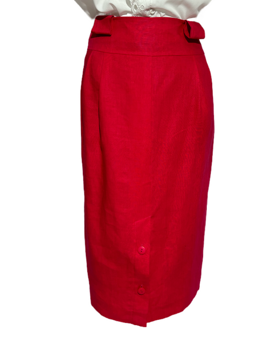 Floral Burst 80s Radiant Suknja HELM:VNTG